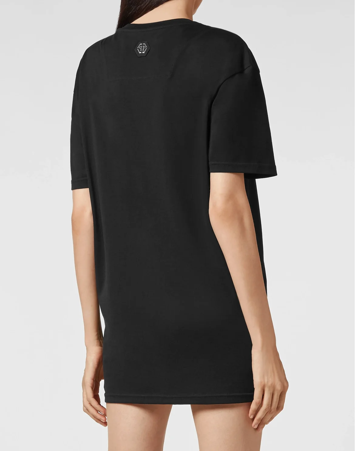 T-shirt Round Neck SS Iconic Plein, цвет: Черный