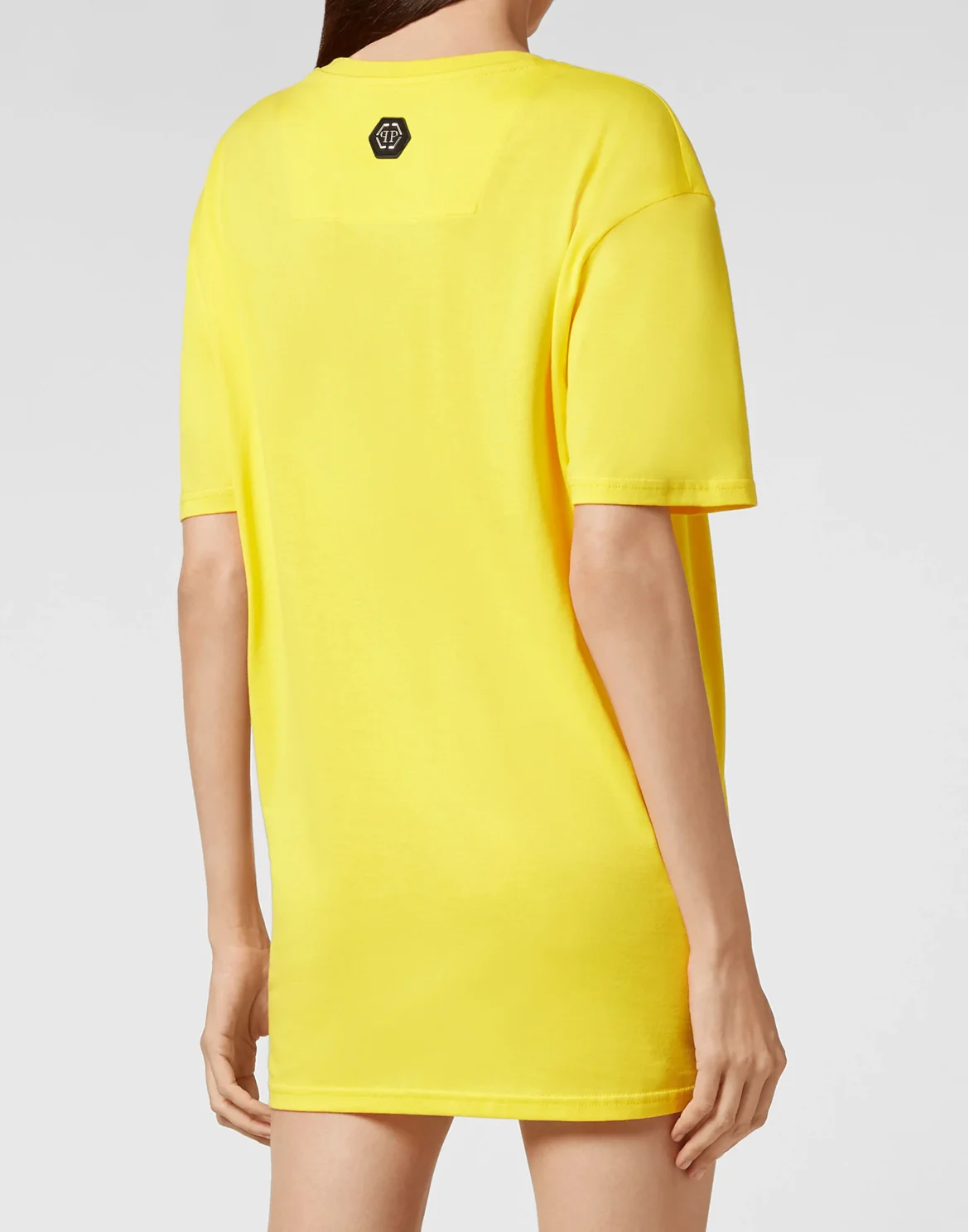 T-shirt Round Neck SS Iconic Plein, цвет: Желтый