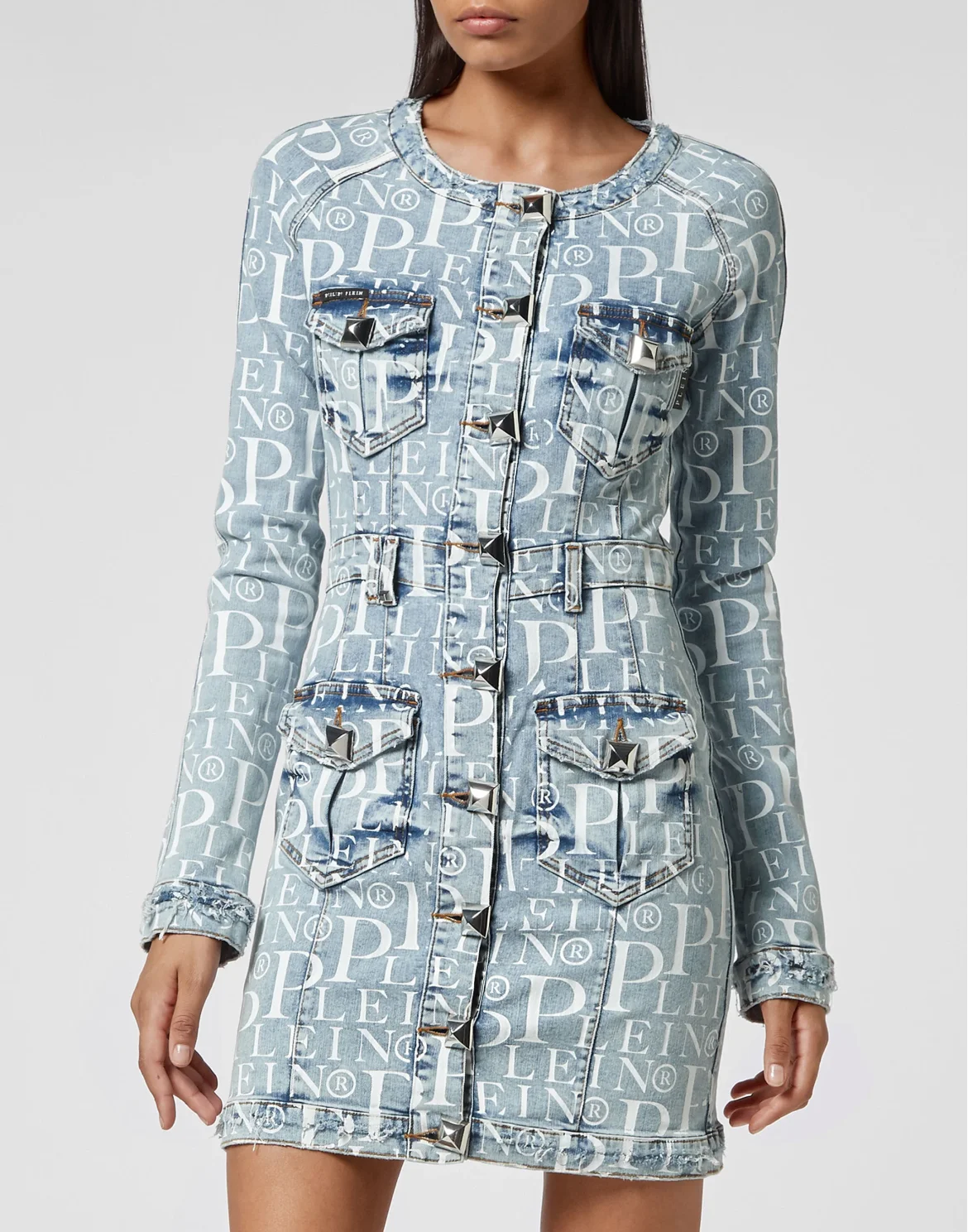 Denim Dress Cargo All over PP, цвет: Синий