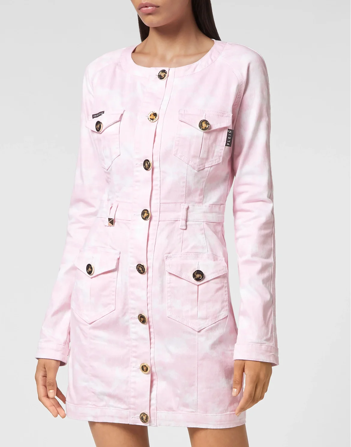 Denim Dress Cargo, цвет: Розовый