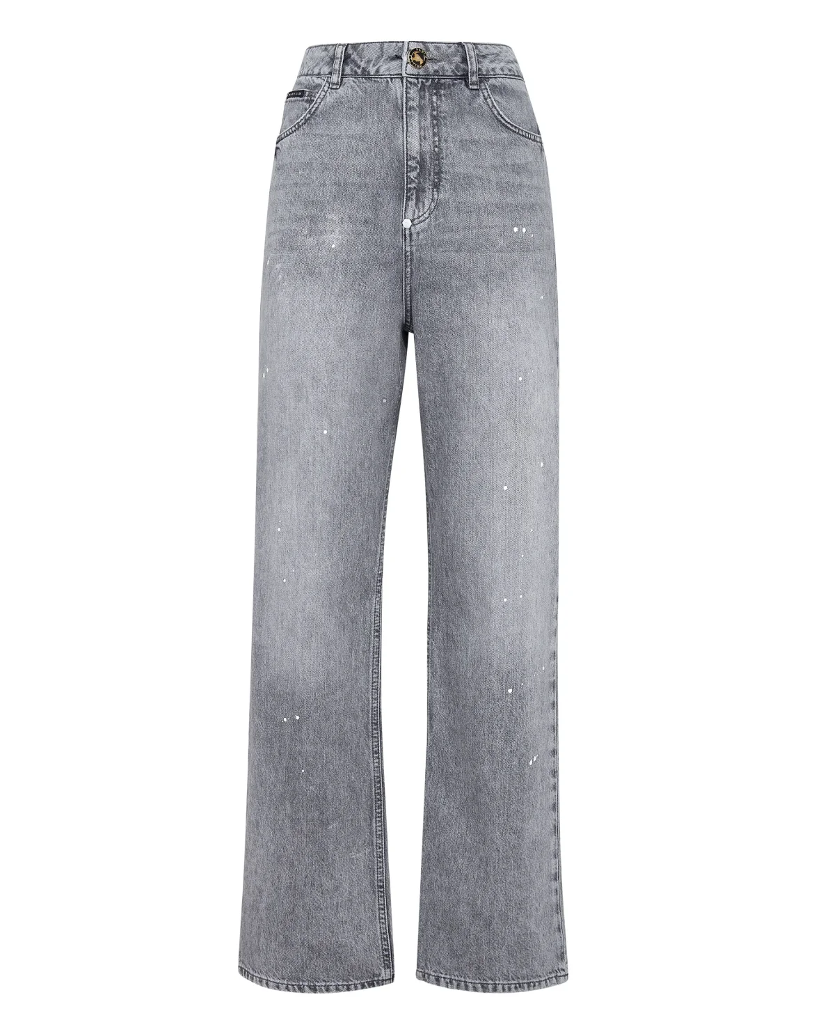 Denim Trousers Super Loose Fit, цвет: Серый