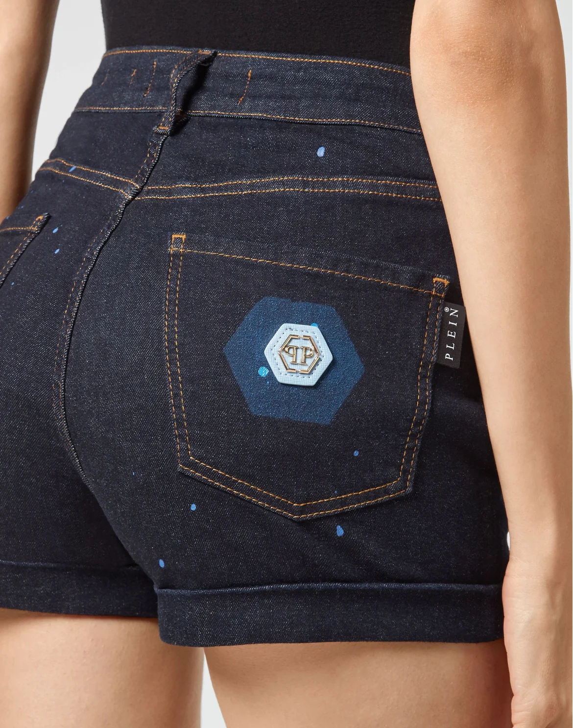 Denim Hot Pants, цвет: Синий