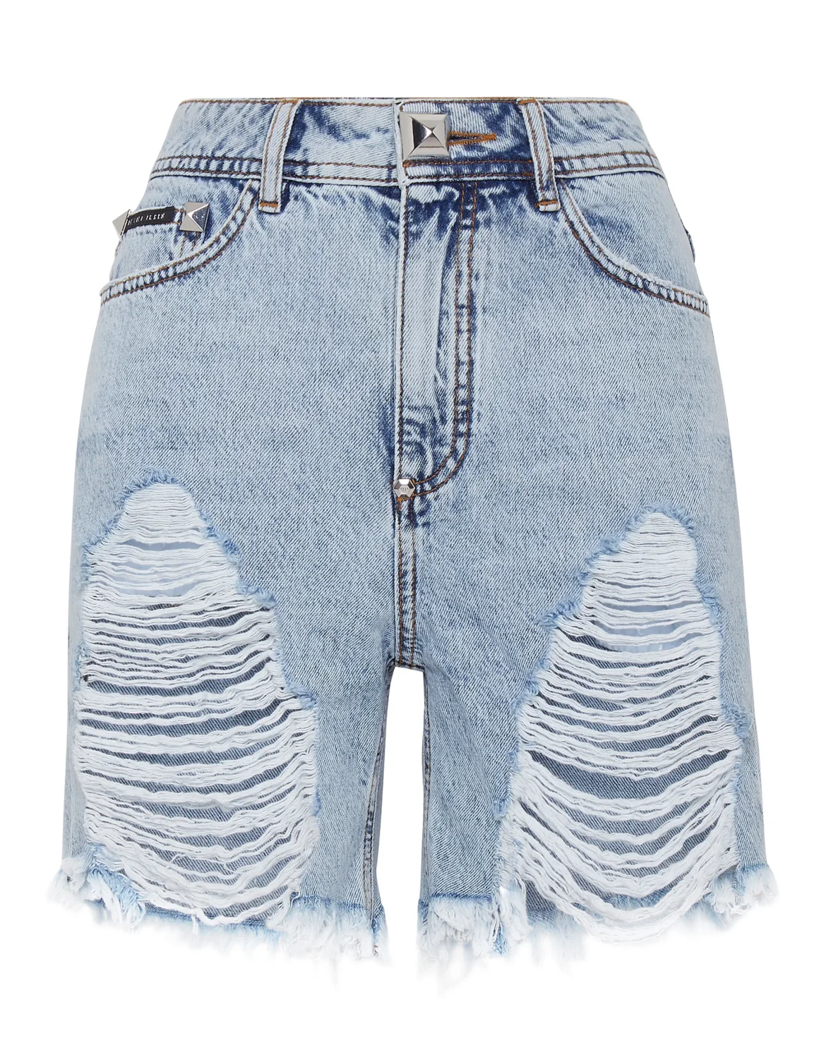 Denim Hot pants  Destroyed, цвет: Синий