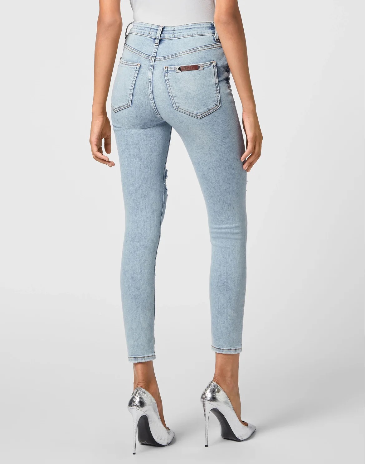 Denim Trousers Skinny, цвет: Синий