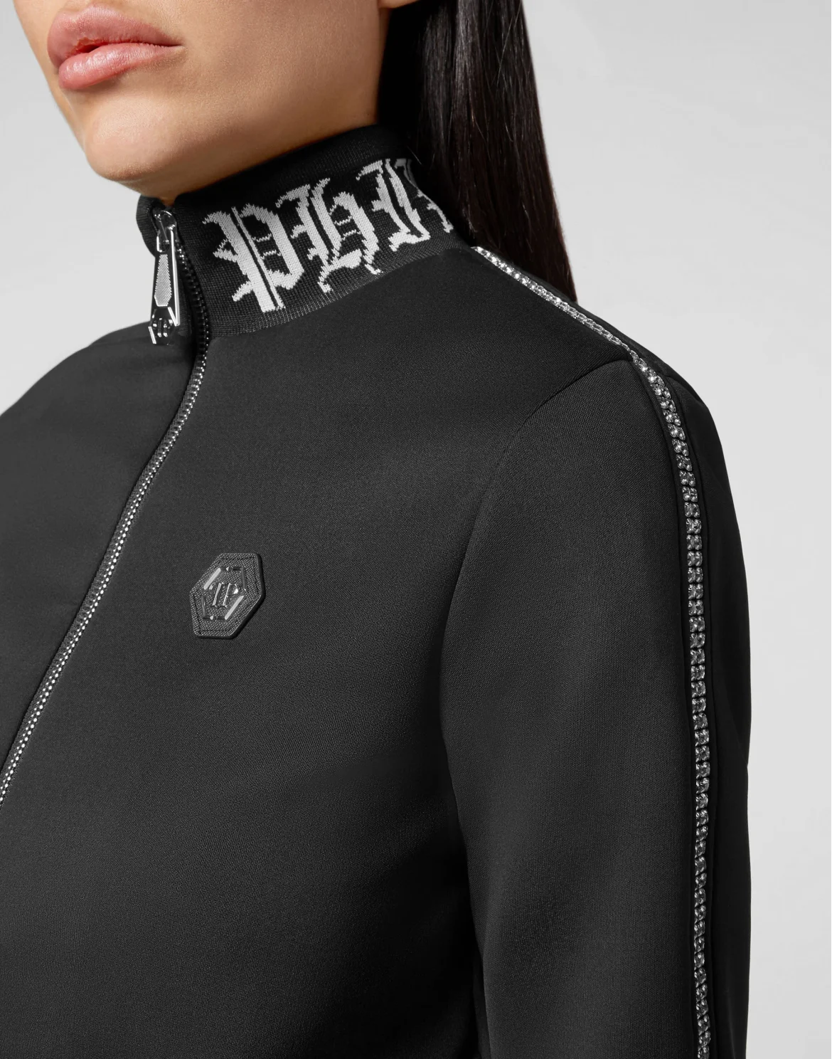 Top/Trousers Tracksuit Gothic Plein, цвет: Черный