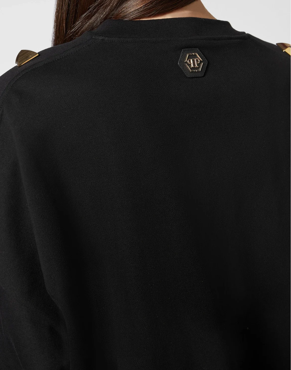 Sweatshirt LS Studs, цвет: Черный