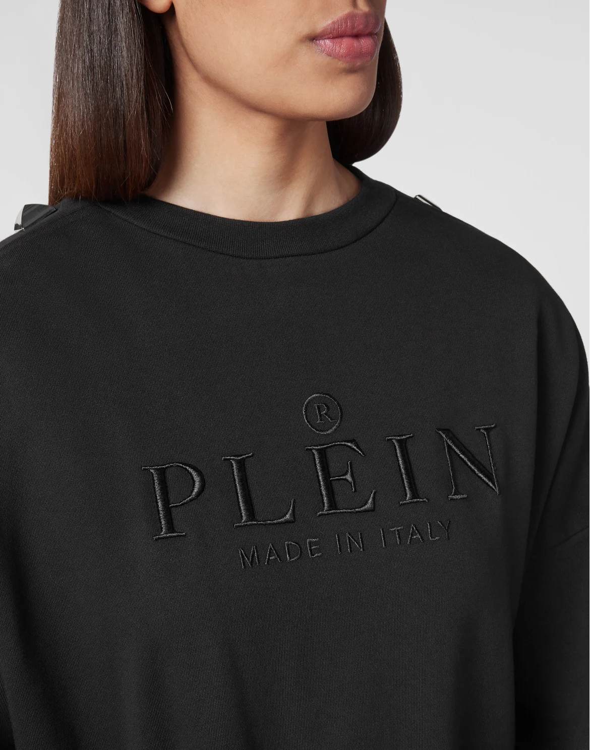 Sweatshirt LS Studs, цвет: Черный