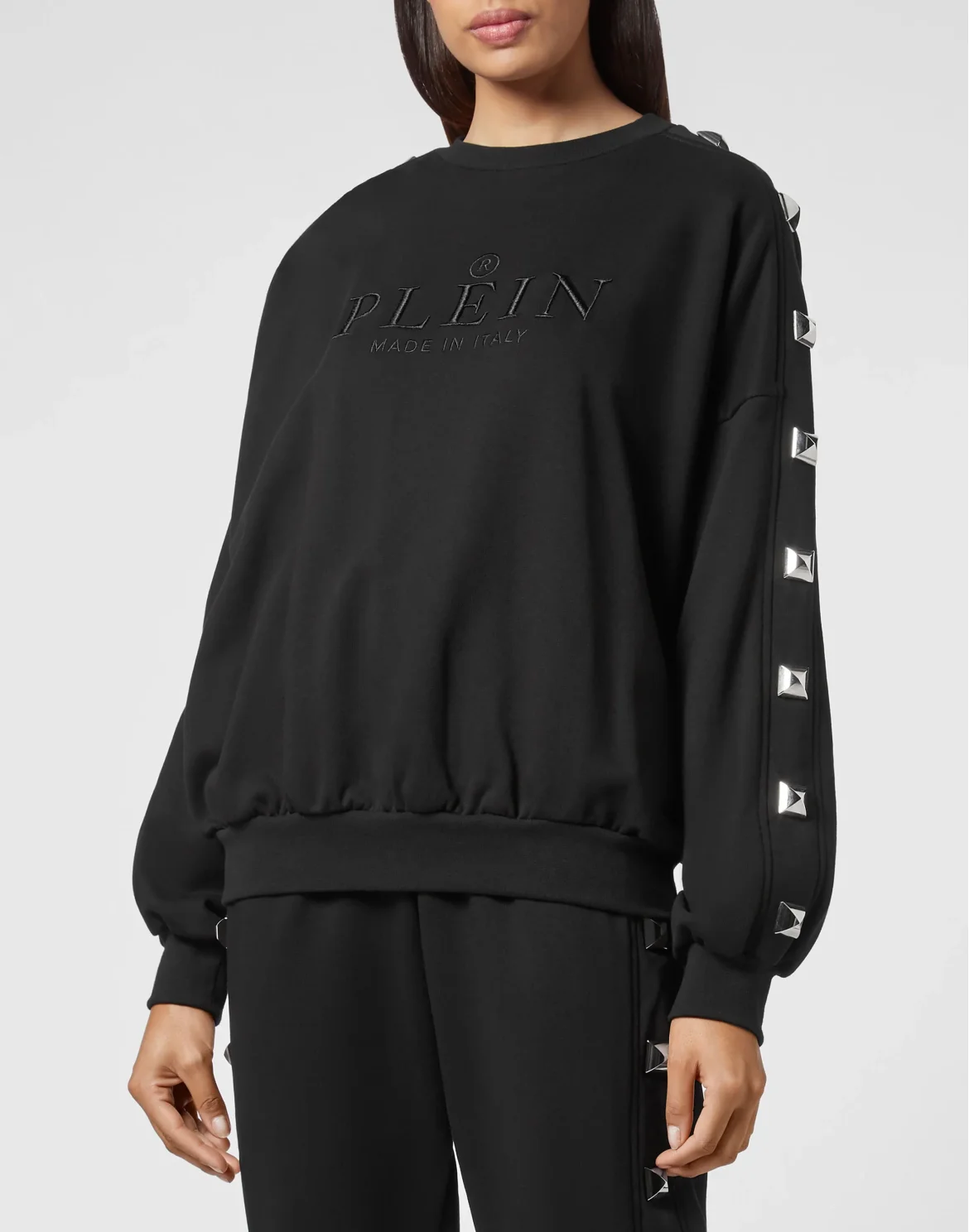 Sweatshirt LS Studs, цвет: Черный