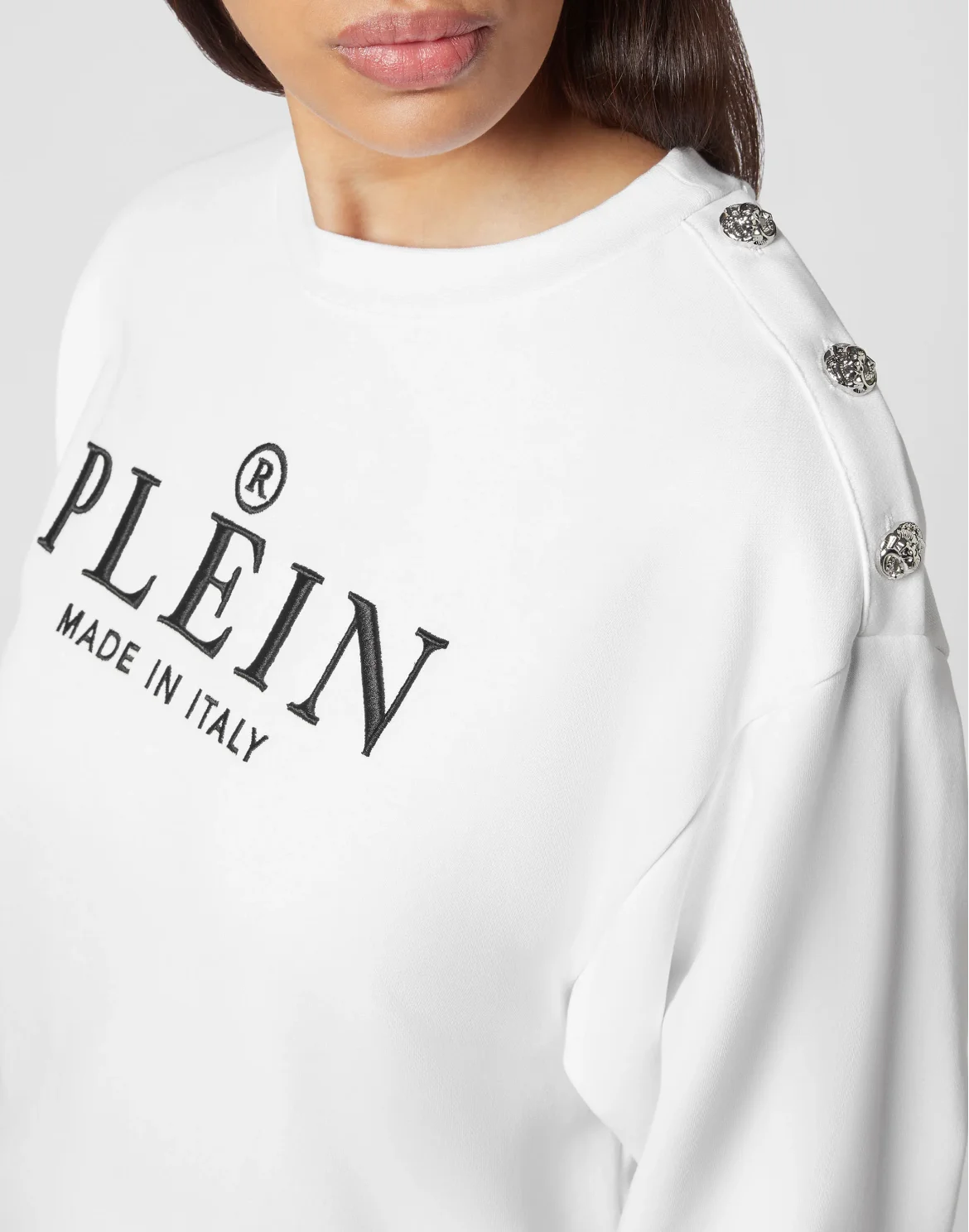 Sweatshirt LS Iconic Plein, цвет: Белый