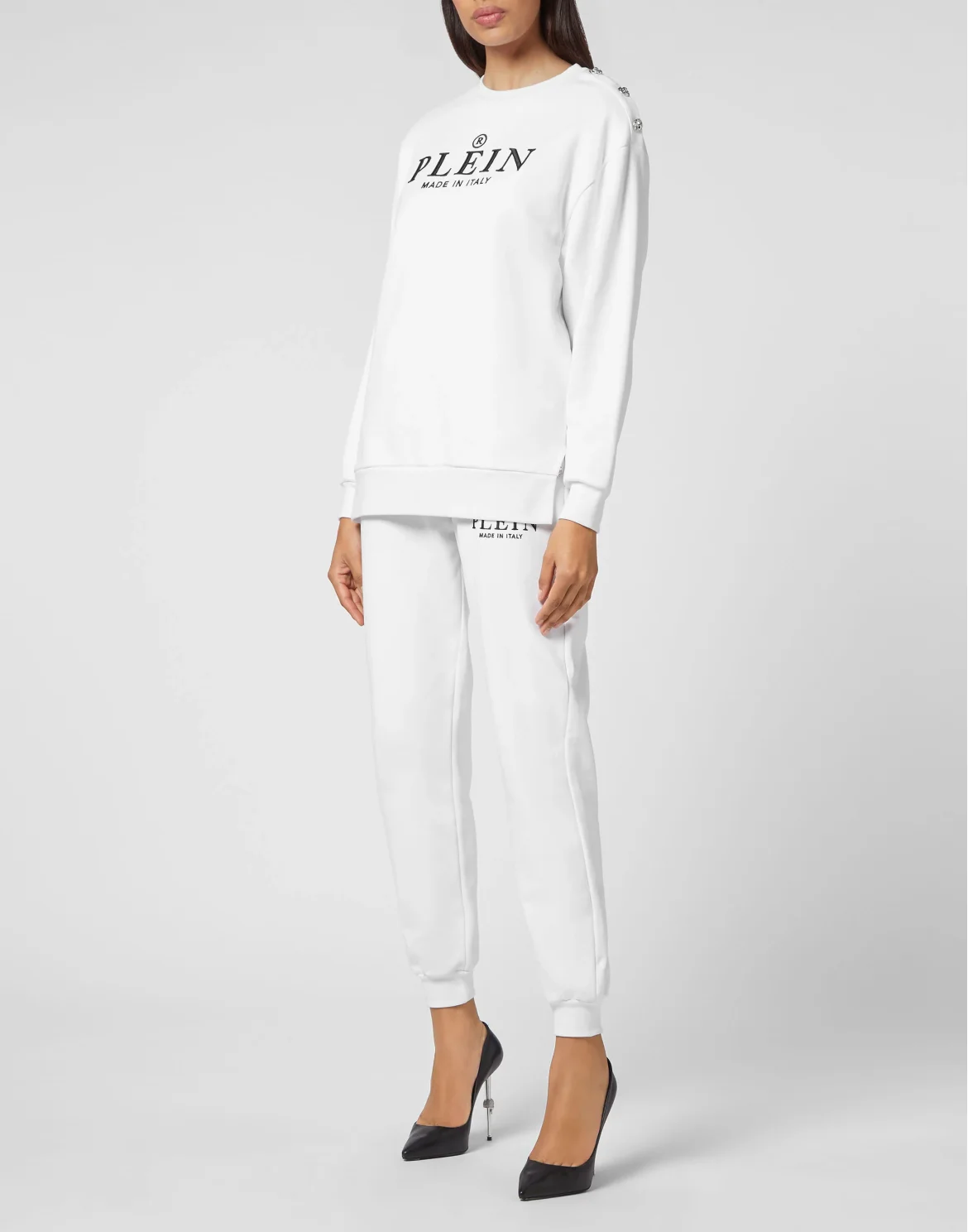 Sweatshirt LS Iconic Plein, цвет: Белый