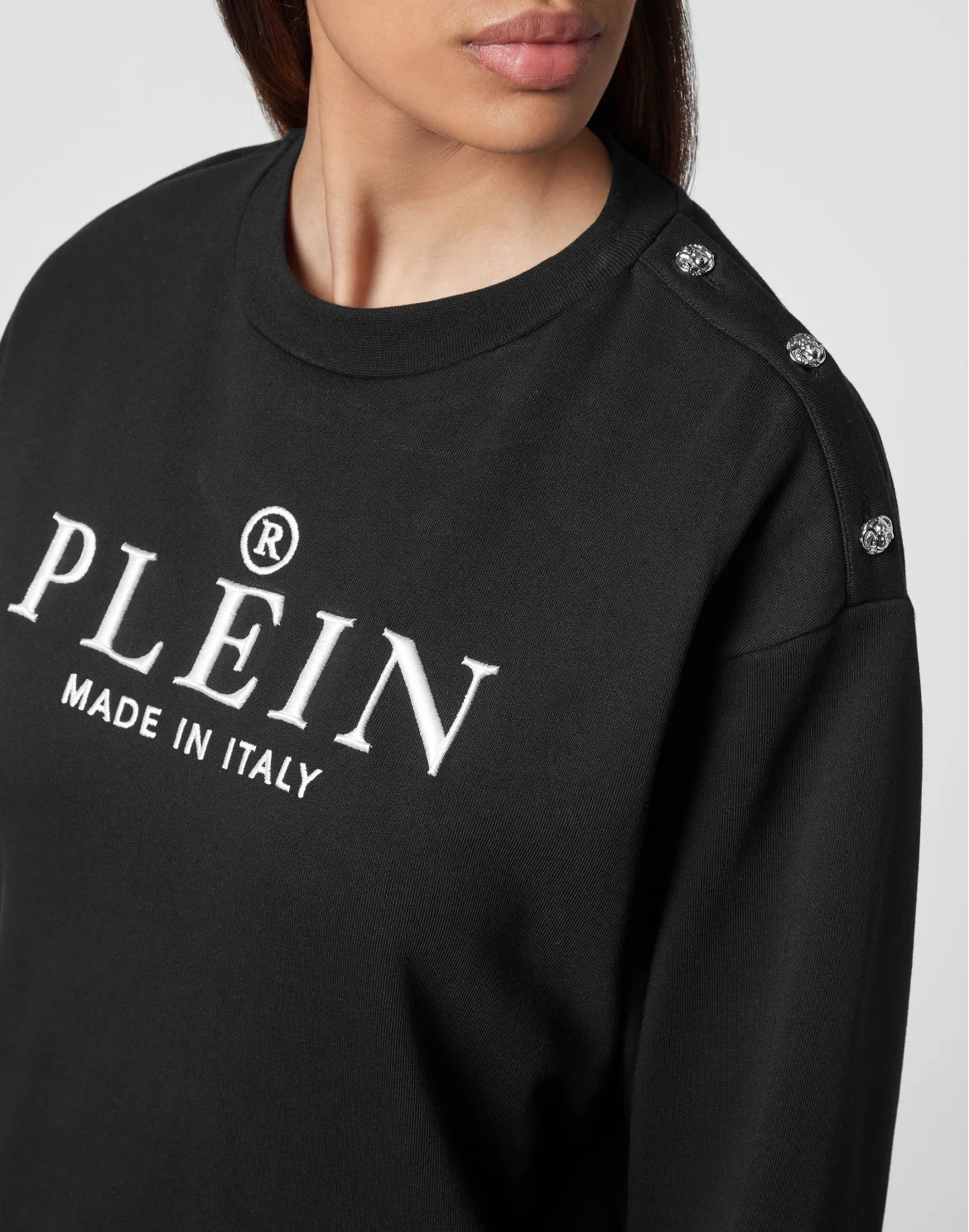 Sweatshirt LS Iconic Plein, цвет: Черный