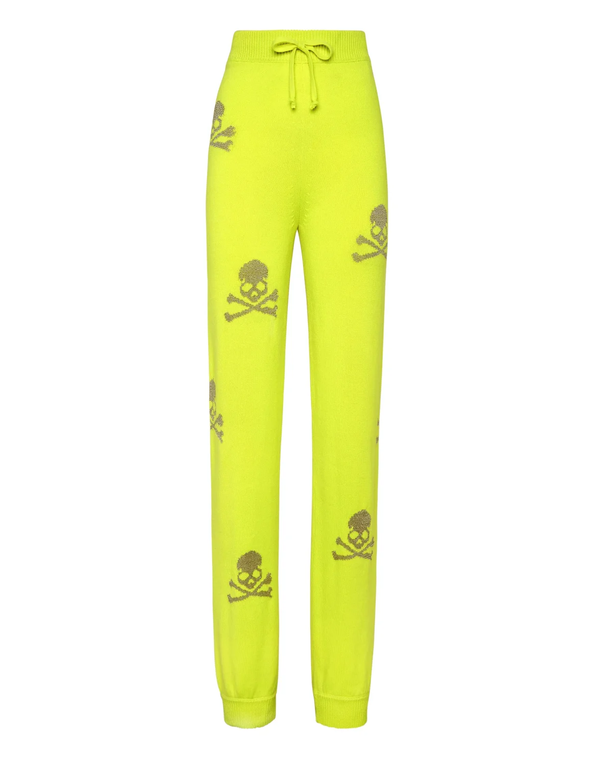 Wool Blend Jogging Trousers Crystal Skull, цвет: Желтый