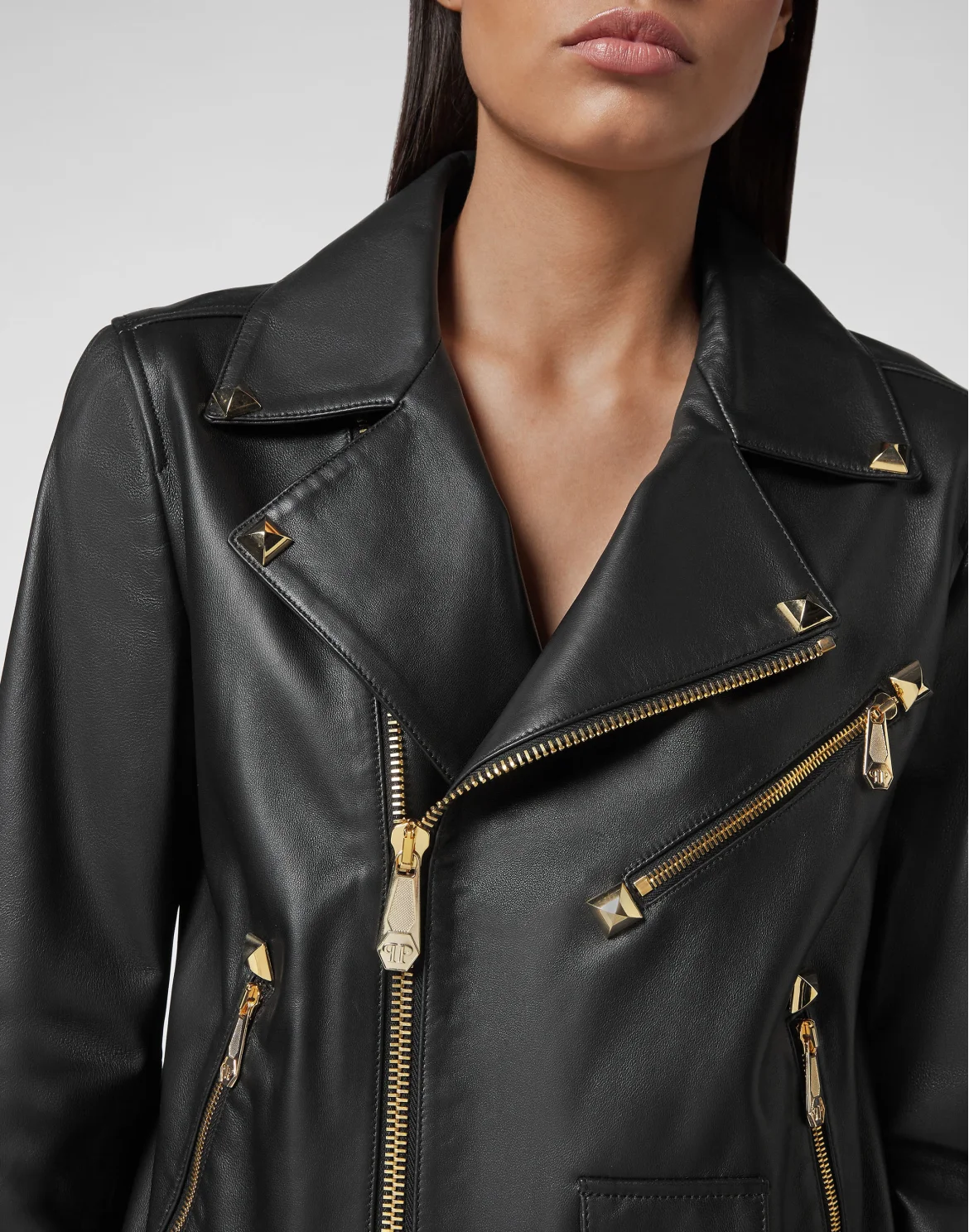 Leather Biker Studs, цвет: Черный