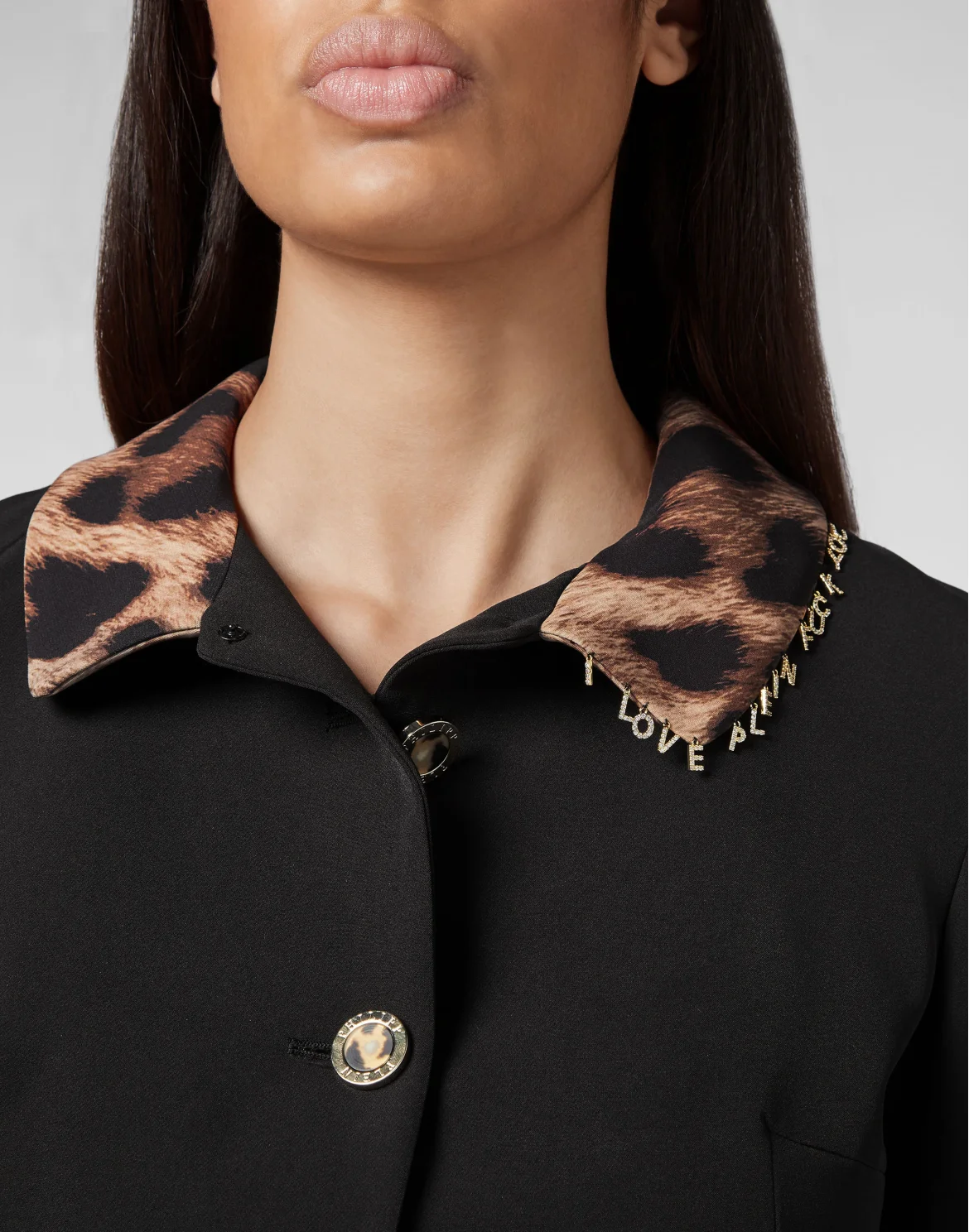 Cady Jacket Leopard, цвет: Черный