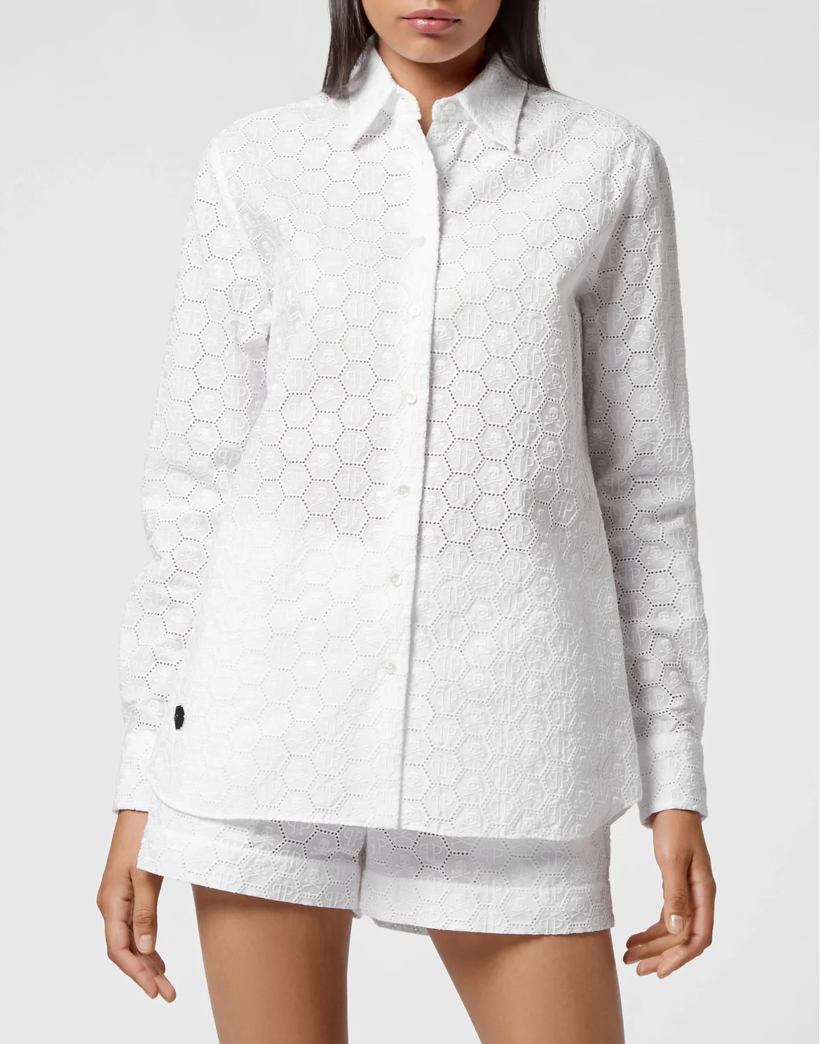 Sangallo Shirt Lace, цвет: Белый