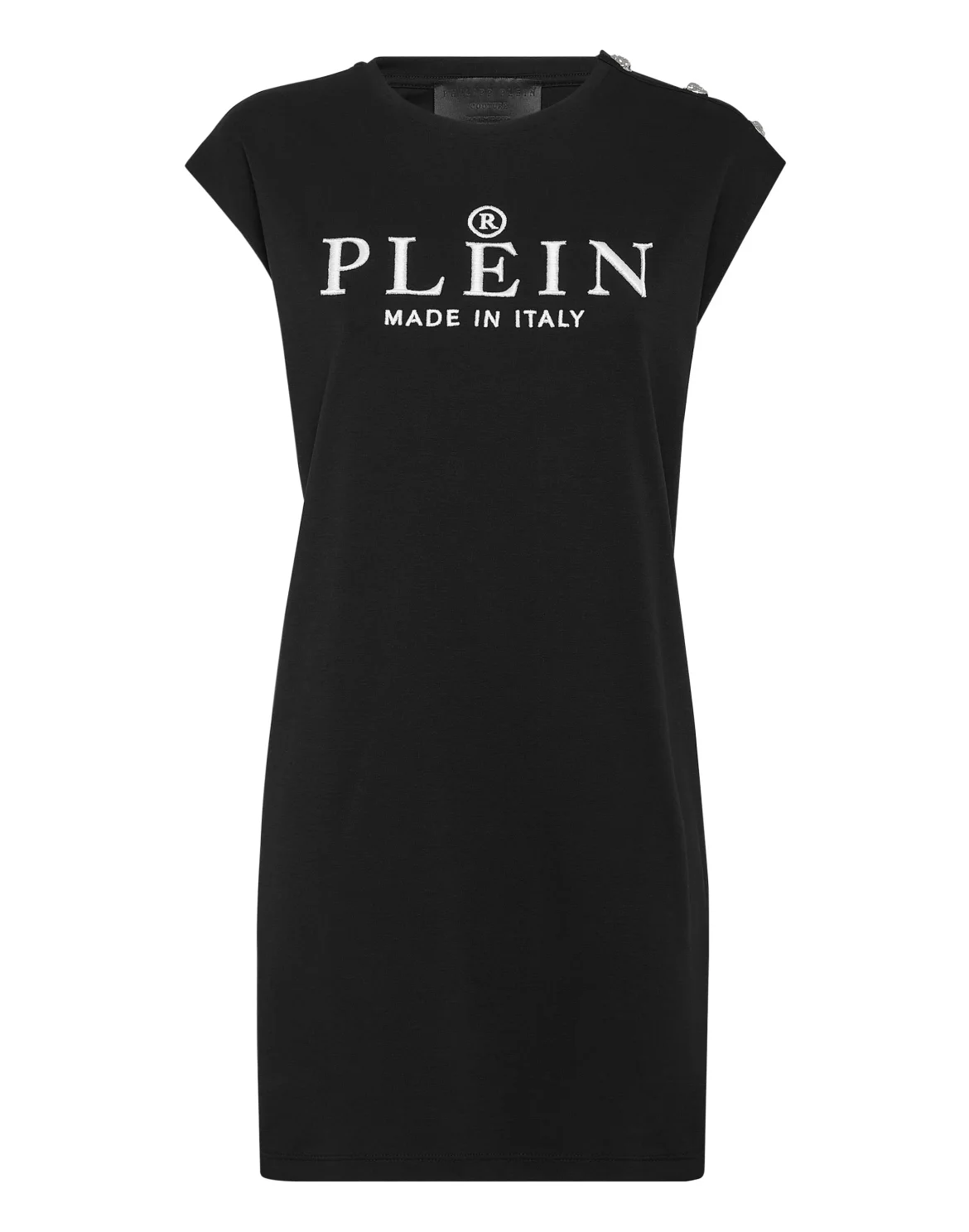 T-shirt Round Neck SS Iconic Plein, цвет: Черный