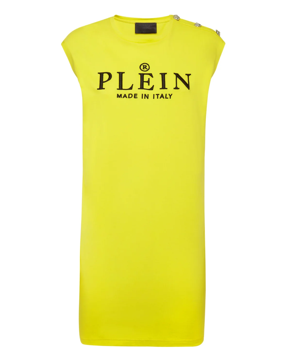 T-shirt Round Neck SS Iconic Plein, цвет: Желтый
