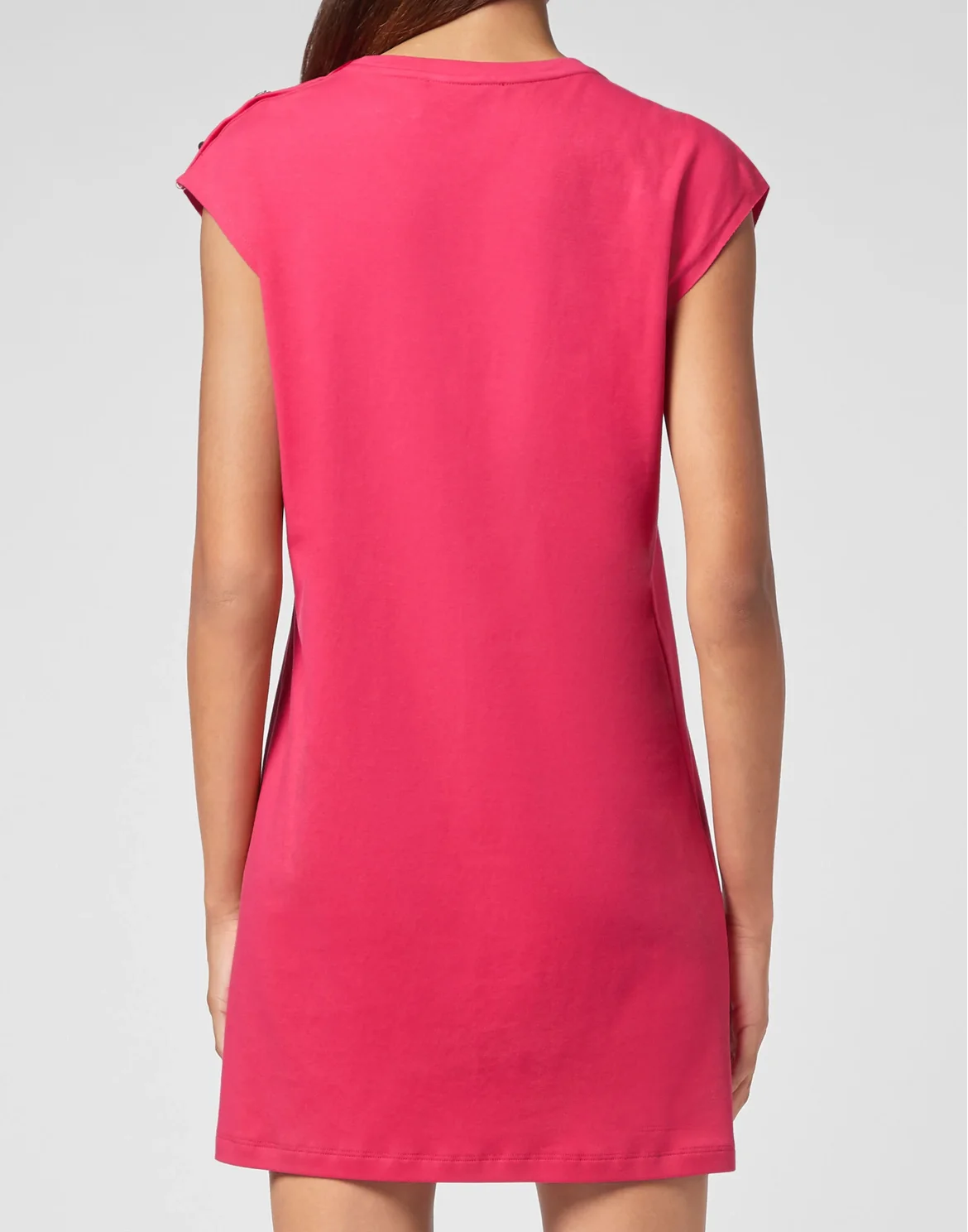 T-shirt Round Neck SS Iconic Plein, цвет: Розовый