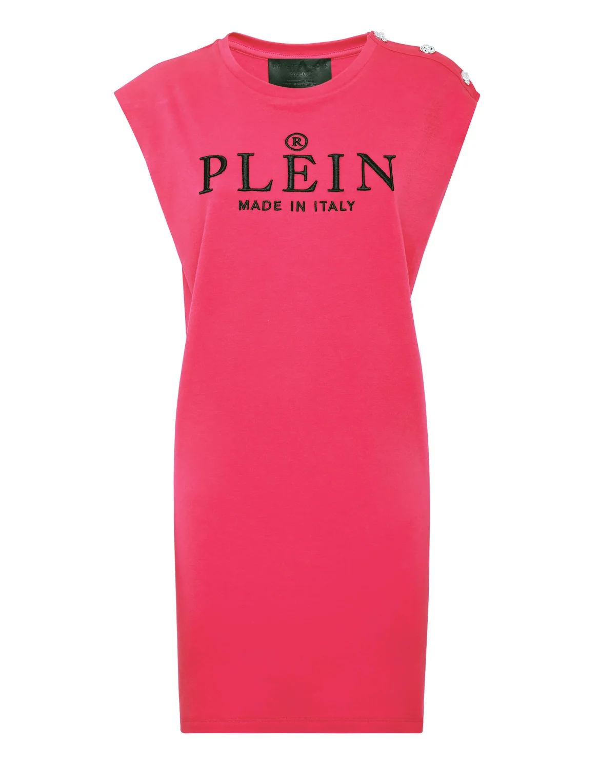 T-shirt Round Neck SS Iconic Plein, цвет: Розовый
