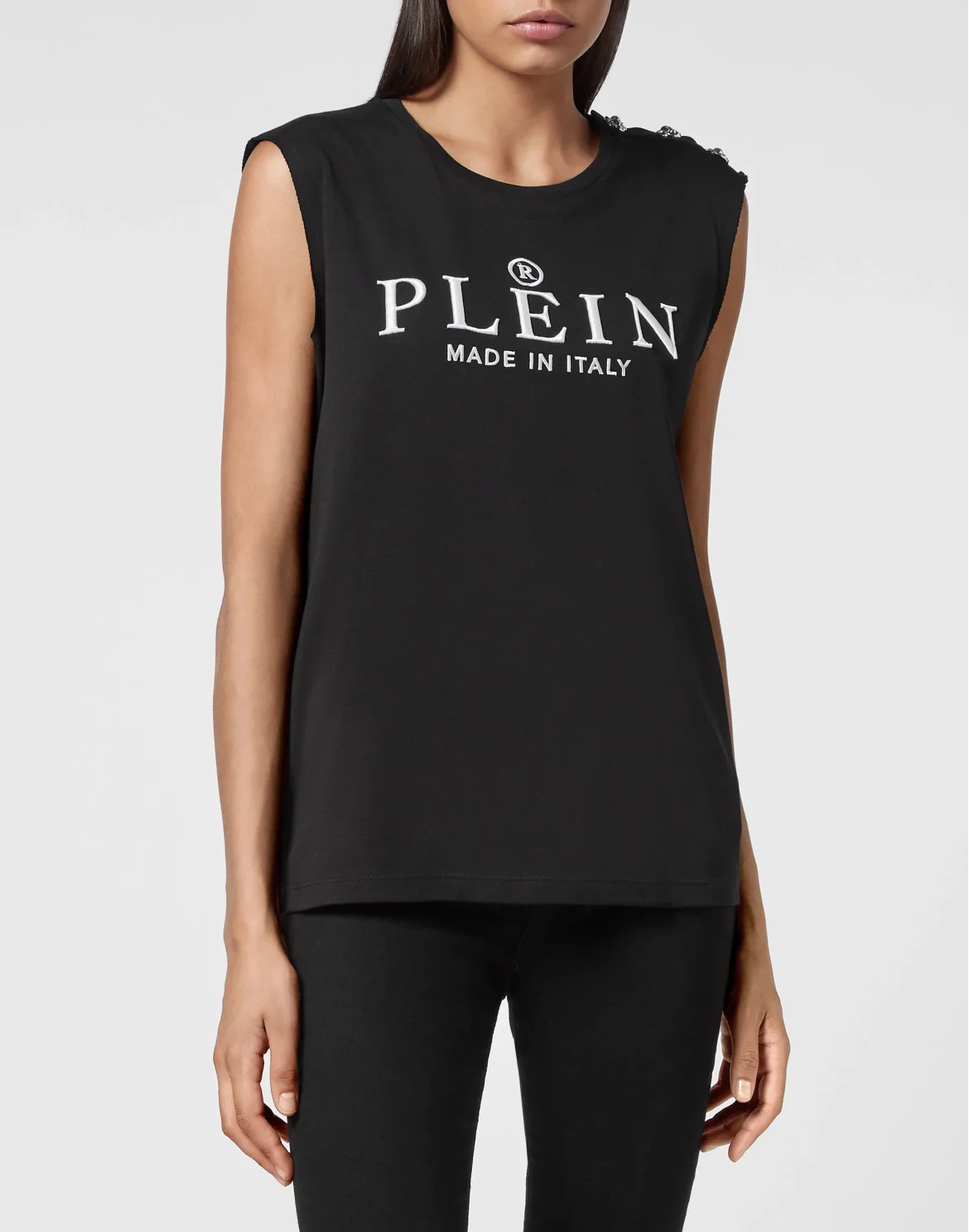 Tank top Iconic Plein, цвет: Черный