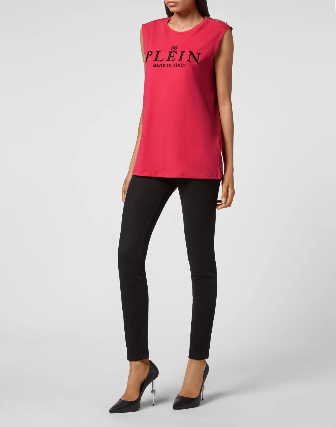 Tank top Iconic Plein, цвет: Розовый