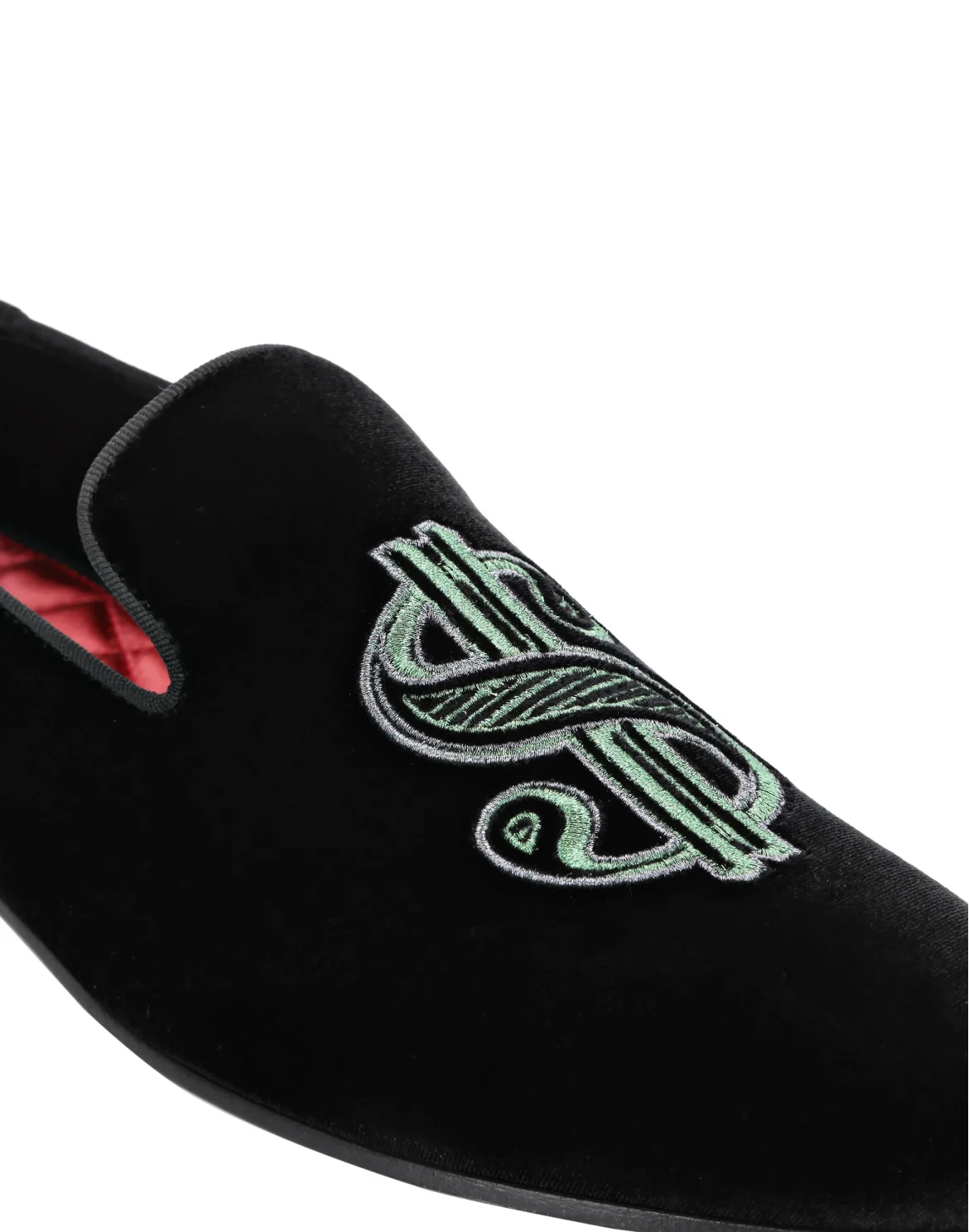 Velvet Loafers Money, цвет: Черный