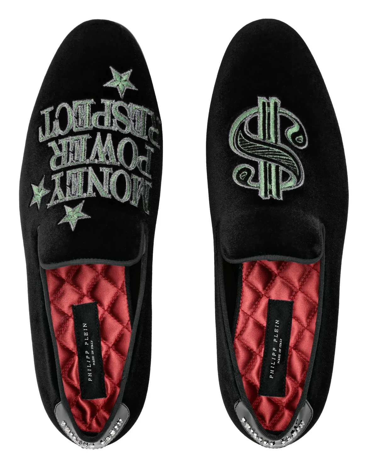 Velvet Loafers Money, цвет: Черный