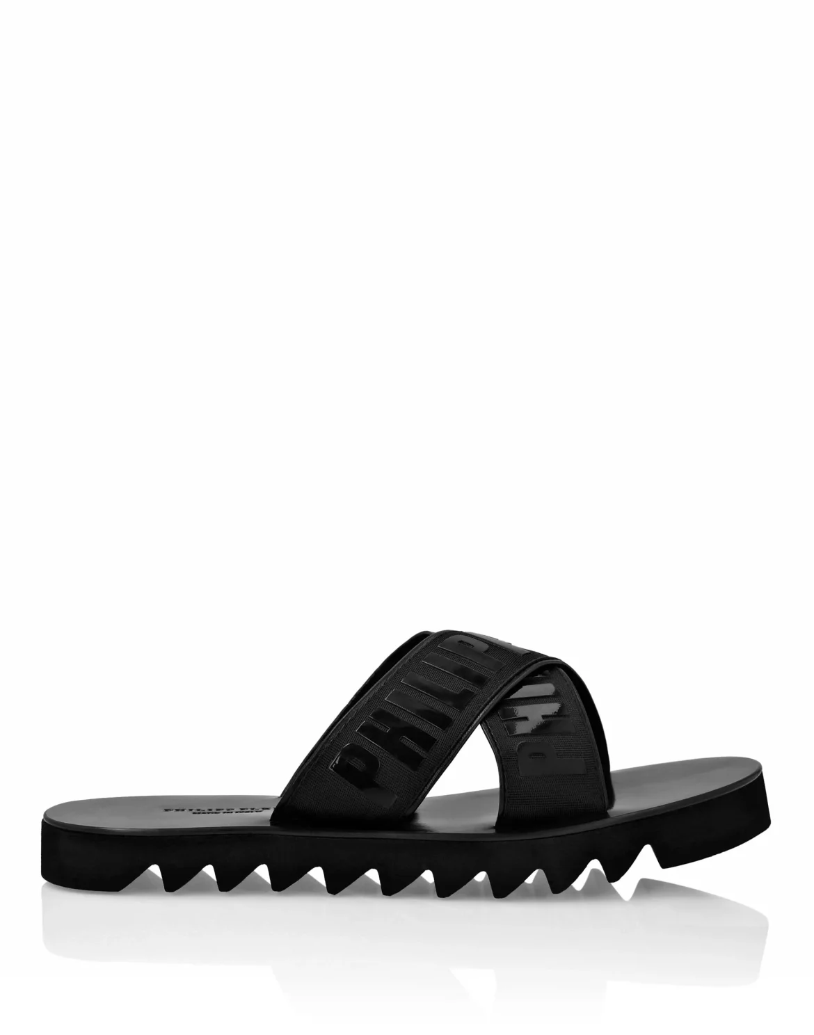 Gummy Sandals Philipp Plein TM, цвет: Черный