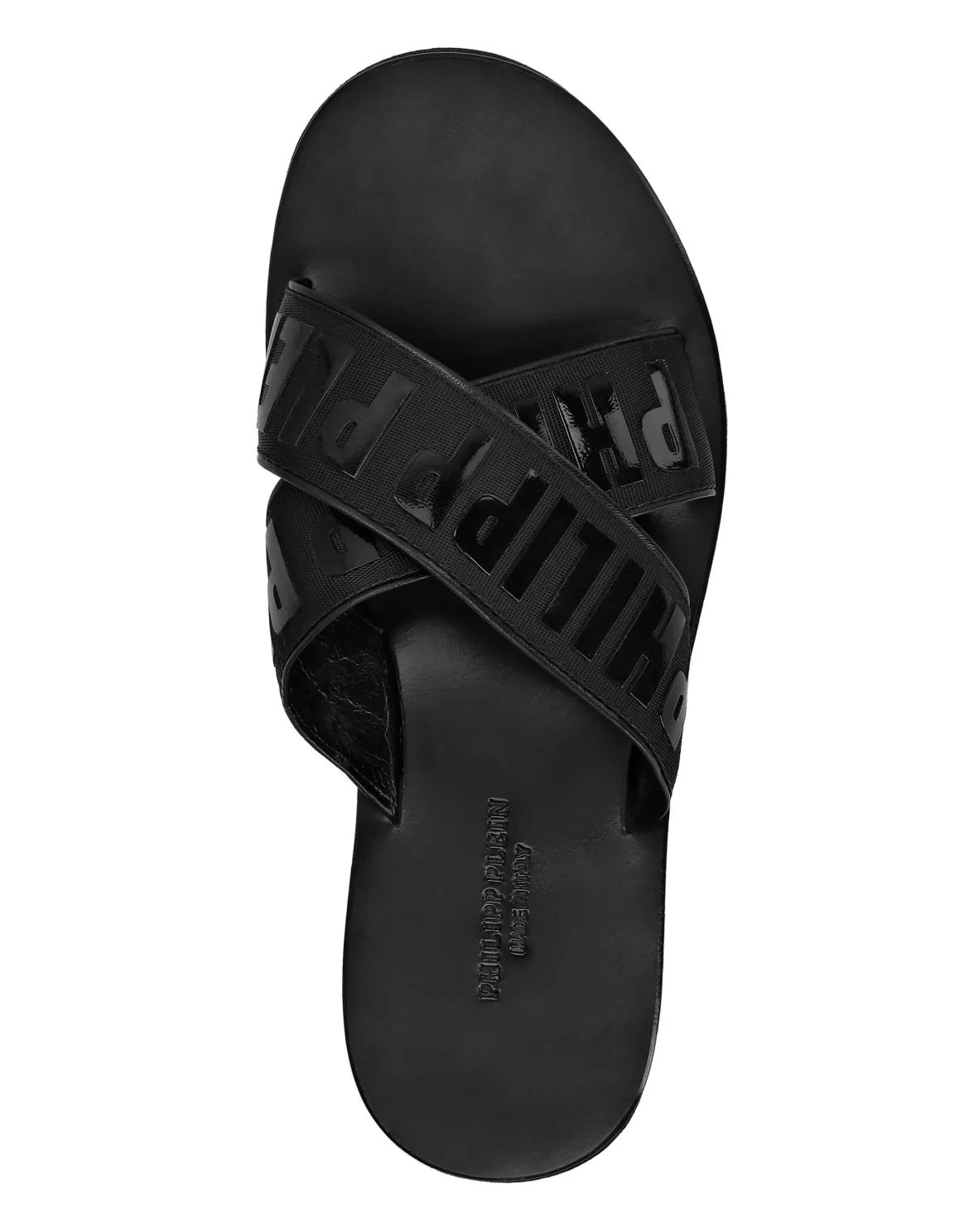 Gummy Sandals Philipp Plein TM, цвет: Черный