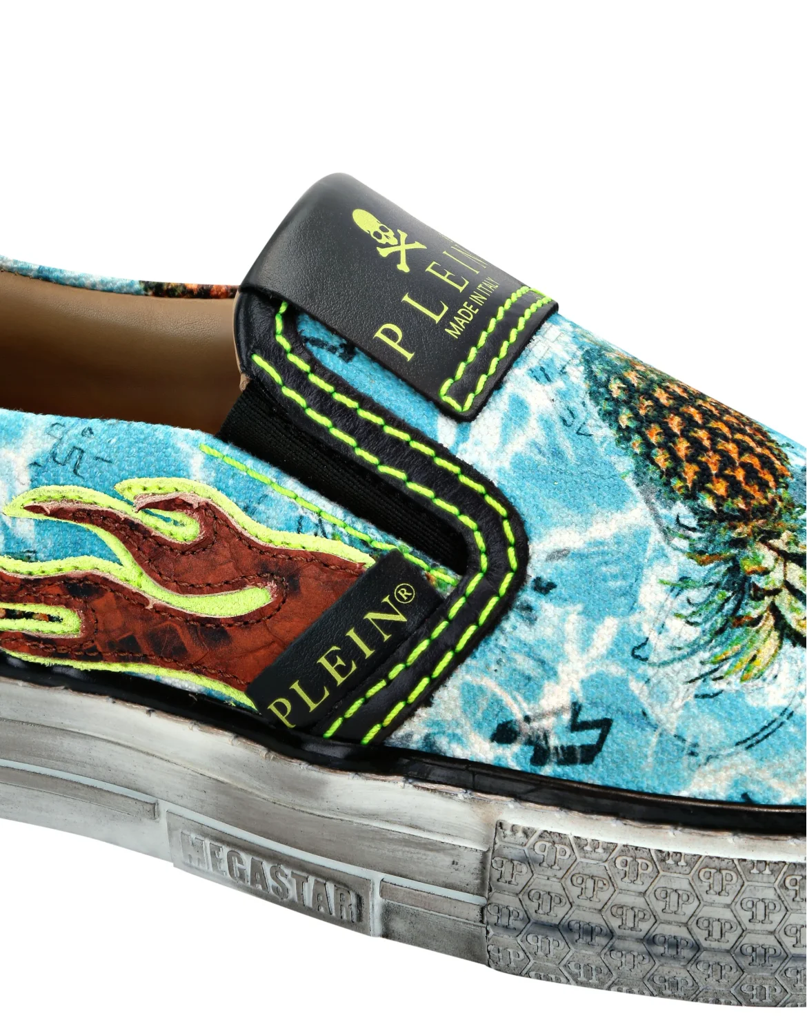Canvas Slip On Pineapple Skies, цвет: Мультиколор