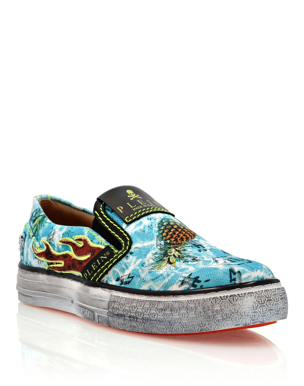 Canvas Slip On Pineapple Skies, цвет: Мультиколор