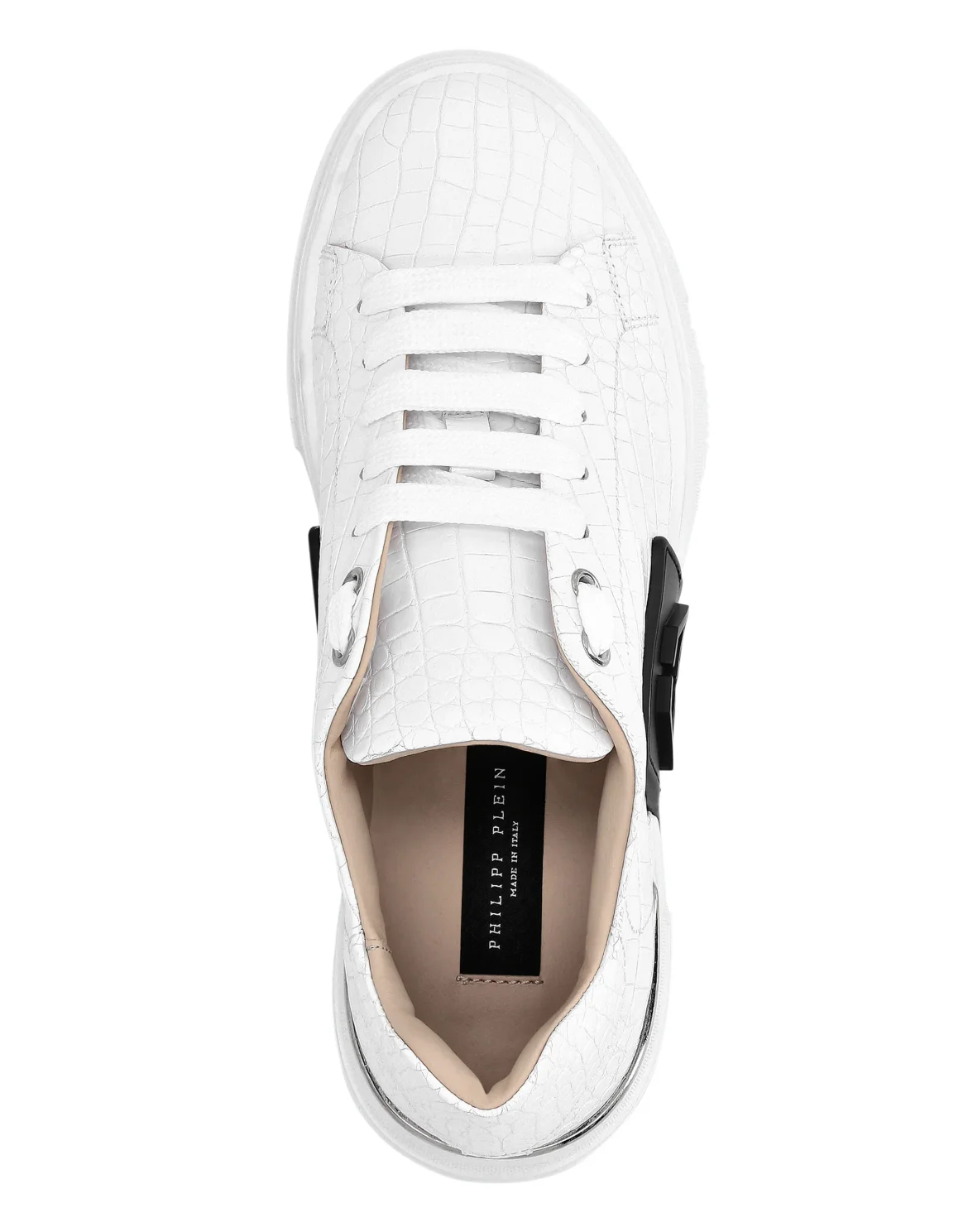 LO-TOP SNEAKERS PHANTOM KICK$ COCCO PRINT HEXAGON, цвет: Белый
