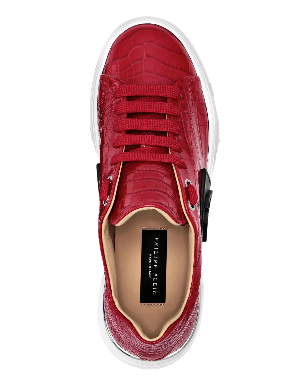 LO-TOP SNEAKERS PHANTOM KICK$ COCCO PRINT HEXAGON, цвет: Красный