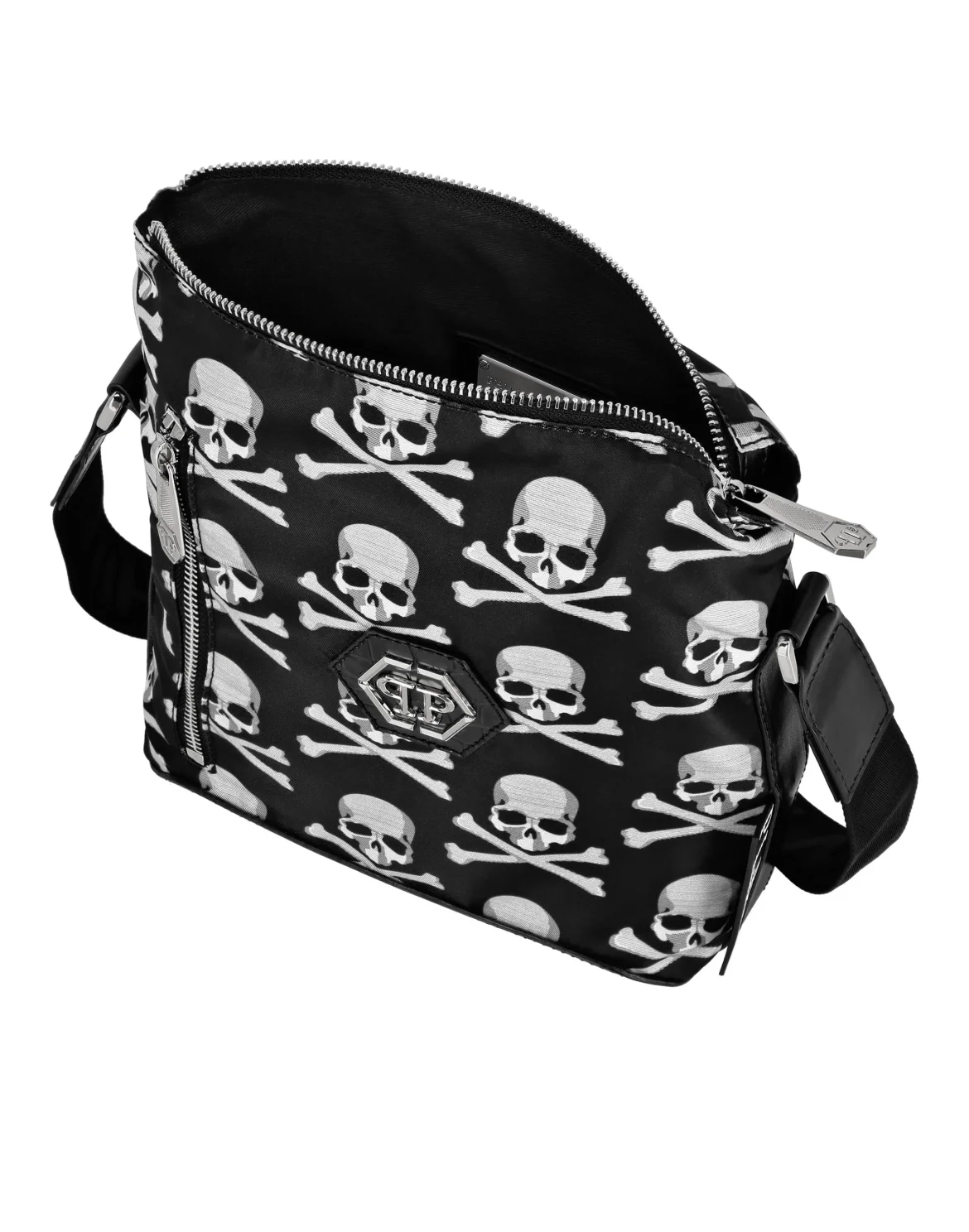 Cross body Skull&Bones, цвет: Черный