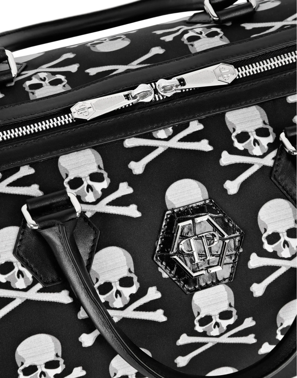 Handle bag Skull&Bones, цвет: Черный
