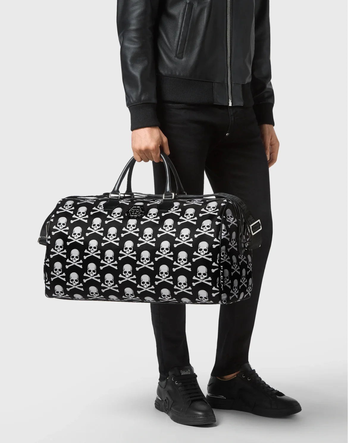 Handle bag Skull&Bones, цвет: Черный
