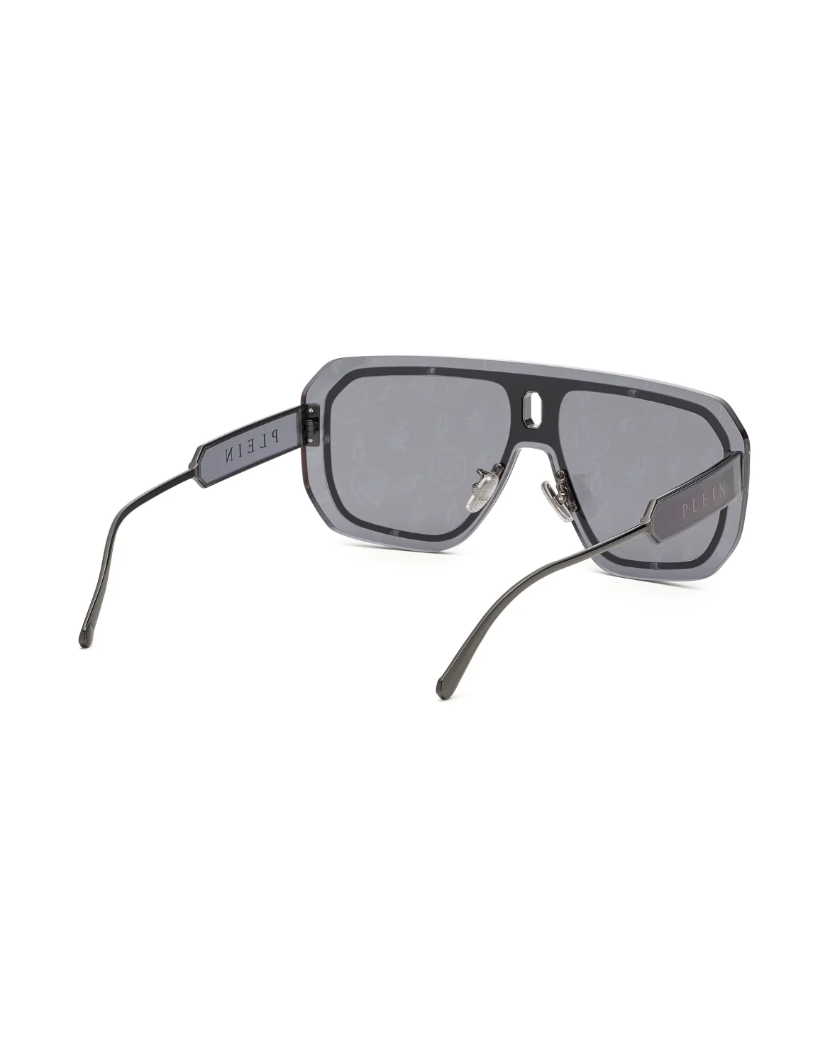 Sunglasses Oversize PLEIN ADVENTURE MASK, цвет: Серый