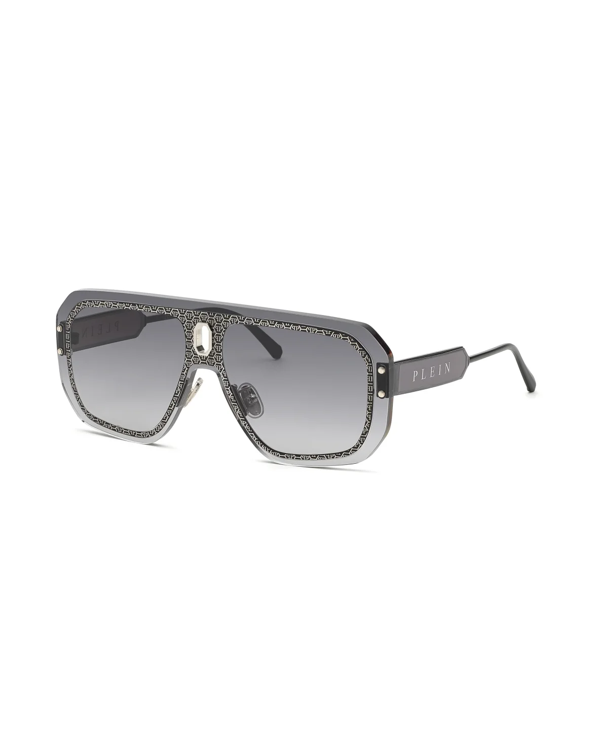 Sunglasses Oversize PLEIN ADVENTURE MASK, цвет: Серый