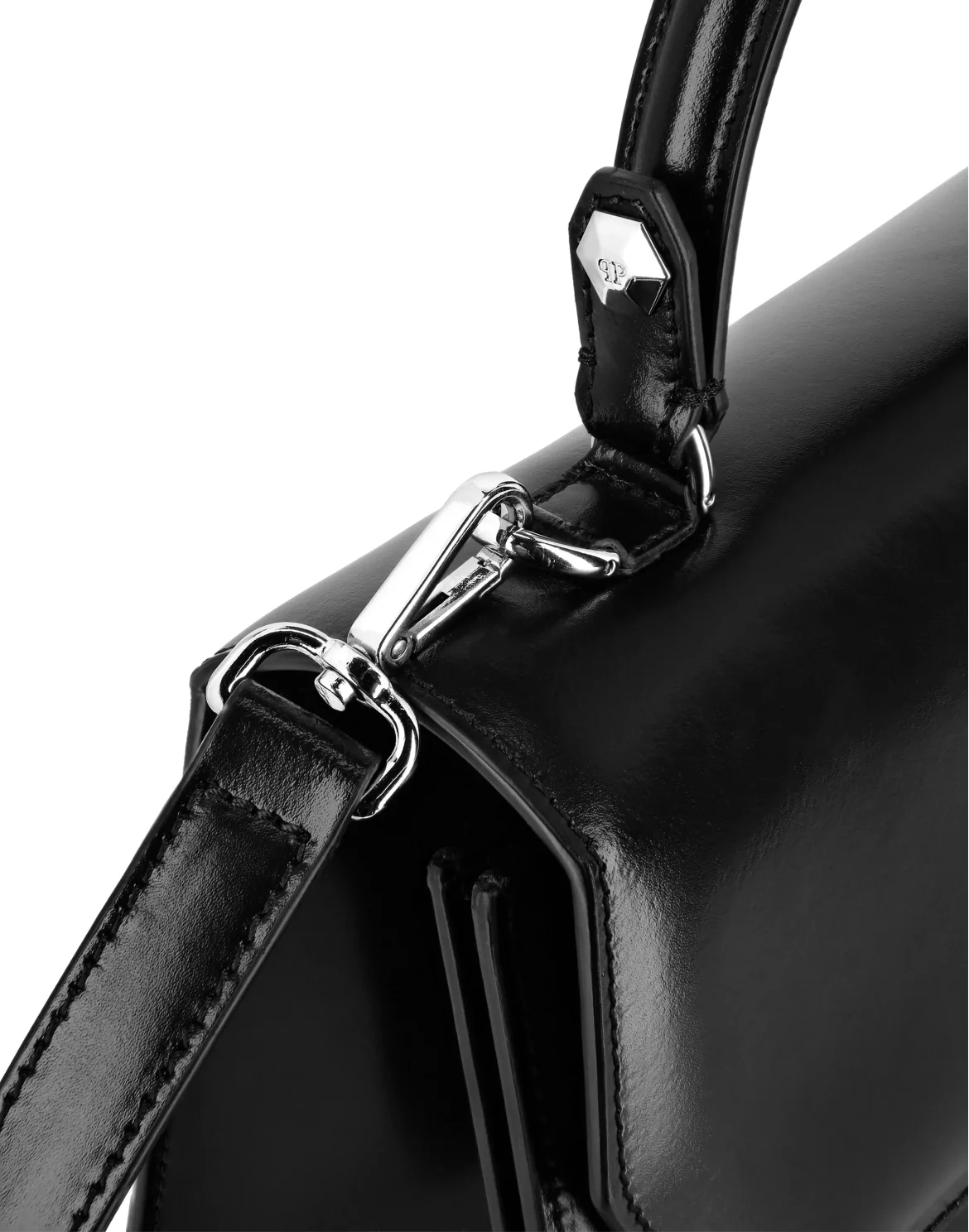 Large Handle Bag Superheroine, цвет: Черный