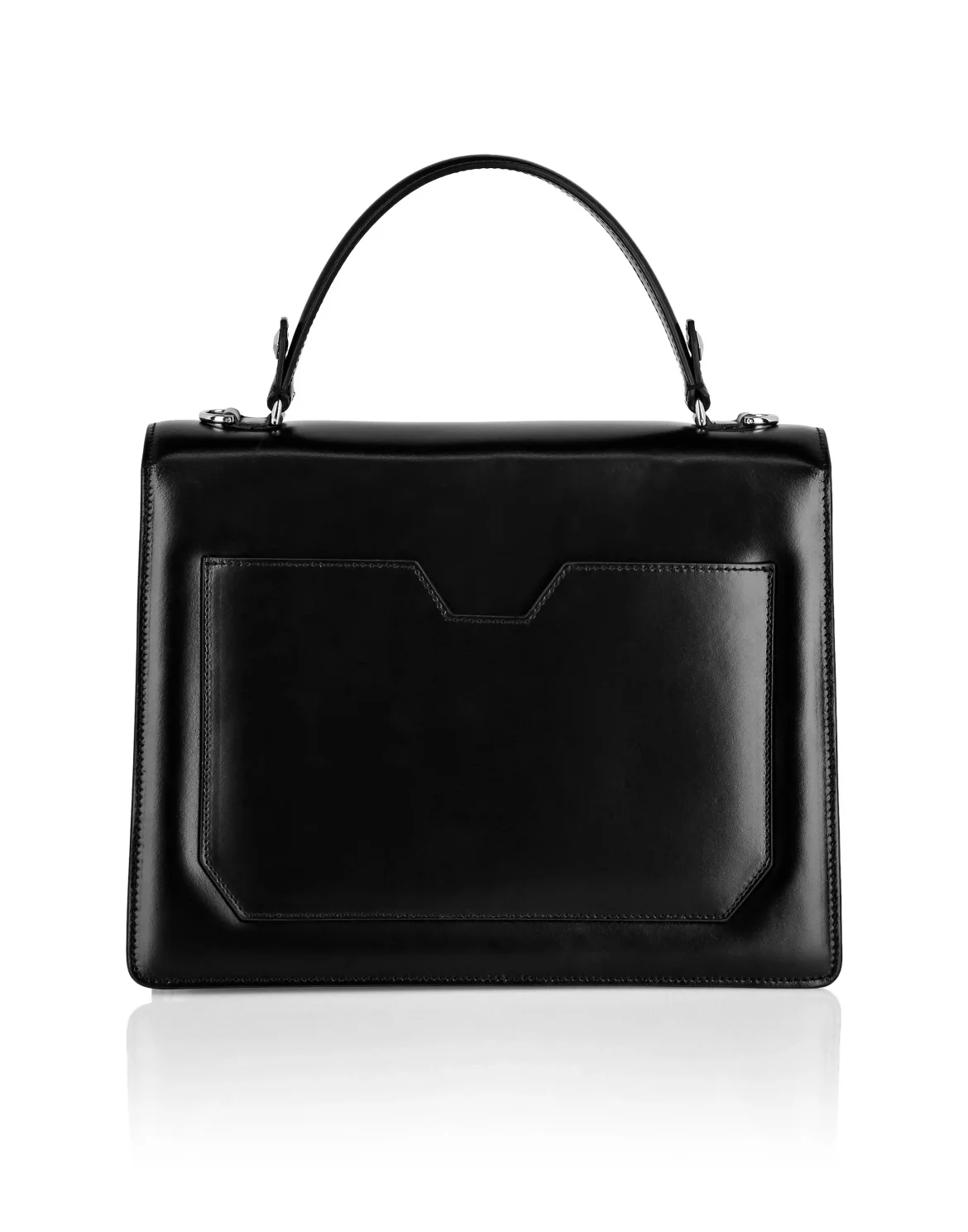 Large Handle Bag Superheroine, цвет: Черный
