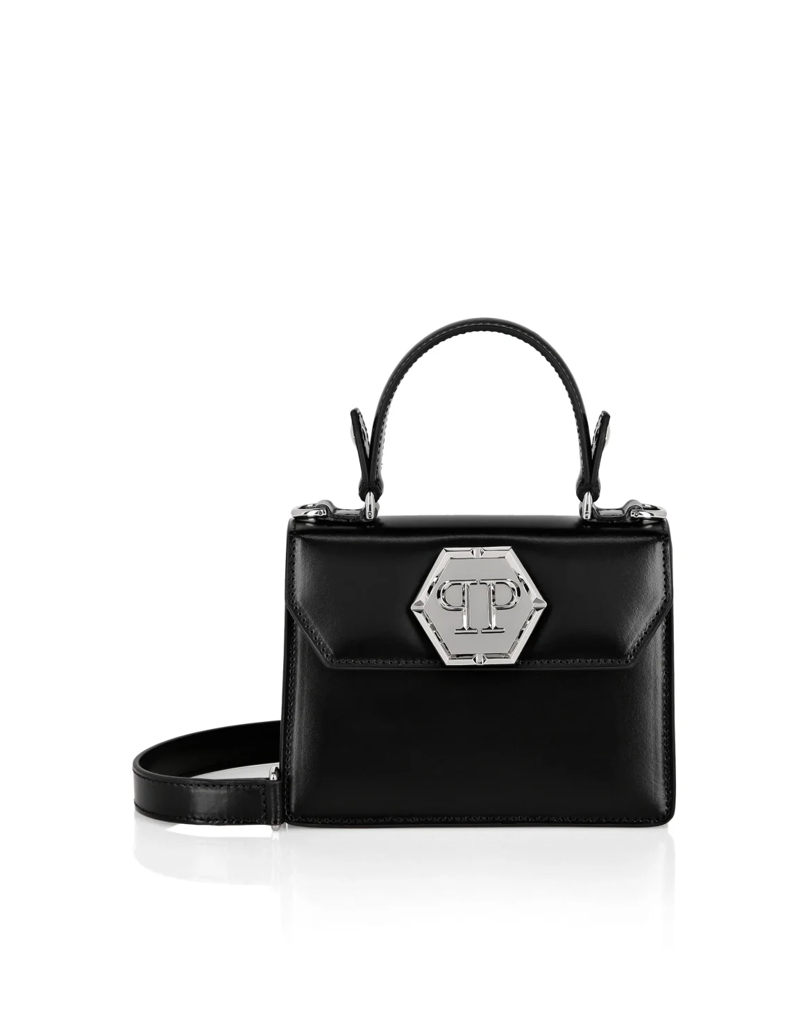 Small Handle Bag Superheroine, цвет: Черный