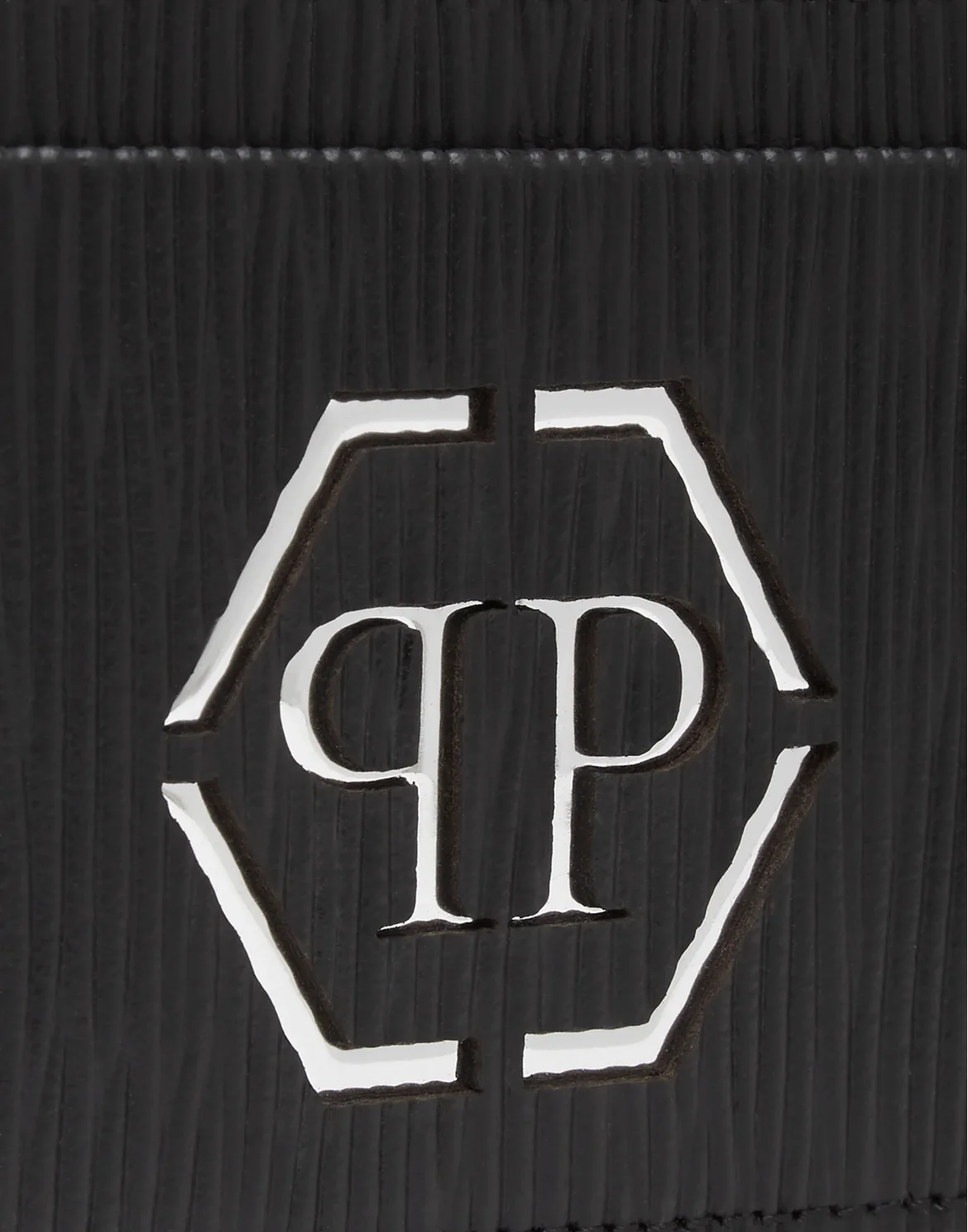 Leather Credit Cards Holder Monogram, цвет: Черный