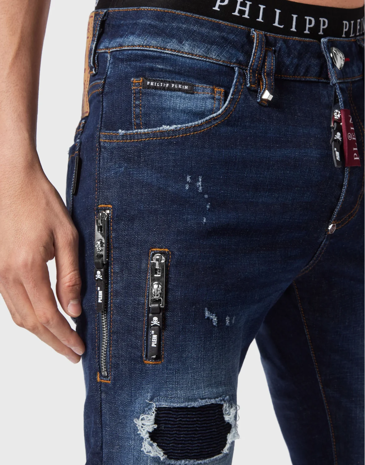 Denim Trousers Super Straight Cut, цвет: Синий
