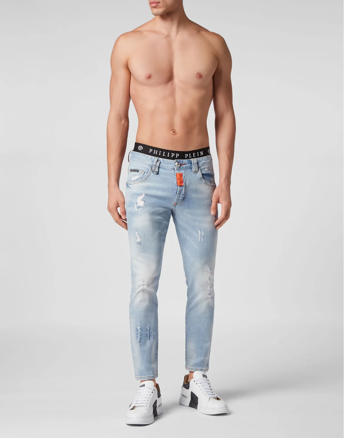 Denim Trousers Skinny, цвет: Синий