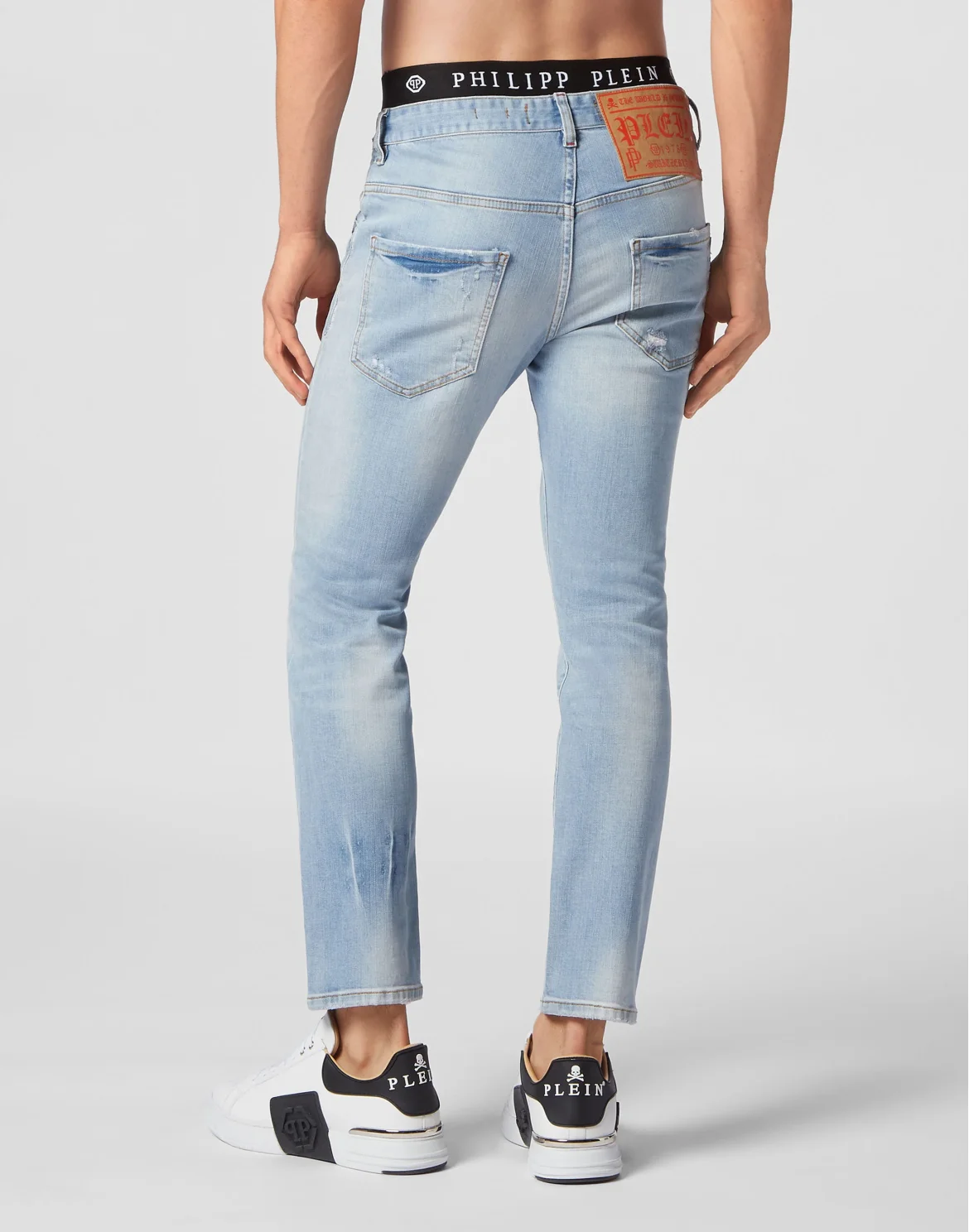 Denim Trousers Skinny, цвет: Синий