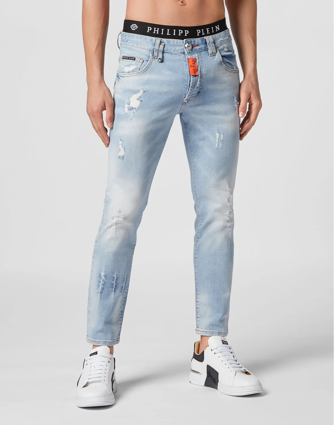 Denim Trousers Skinny, цвет: Синий