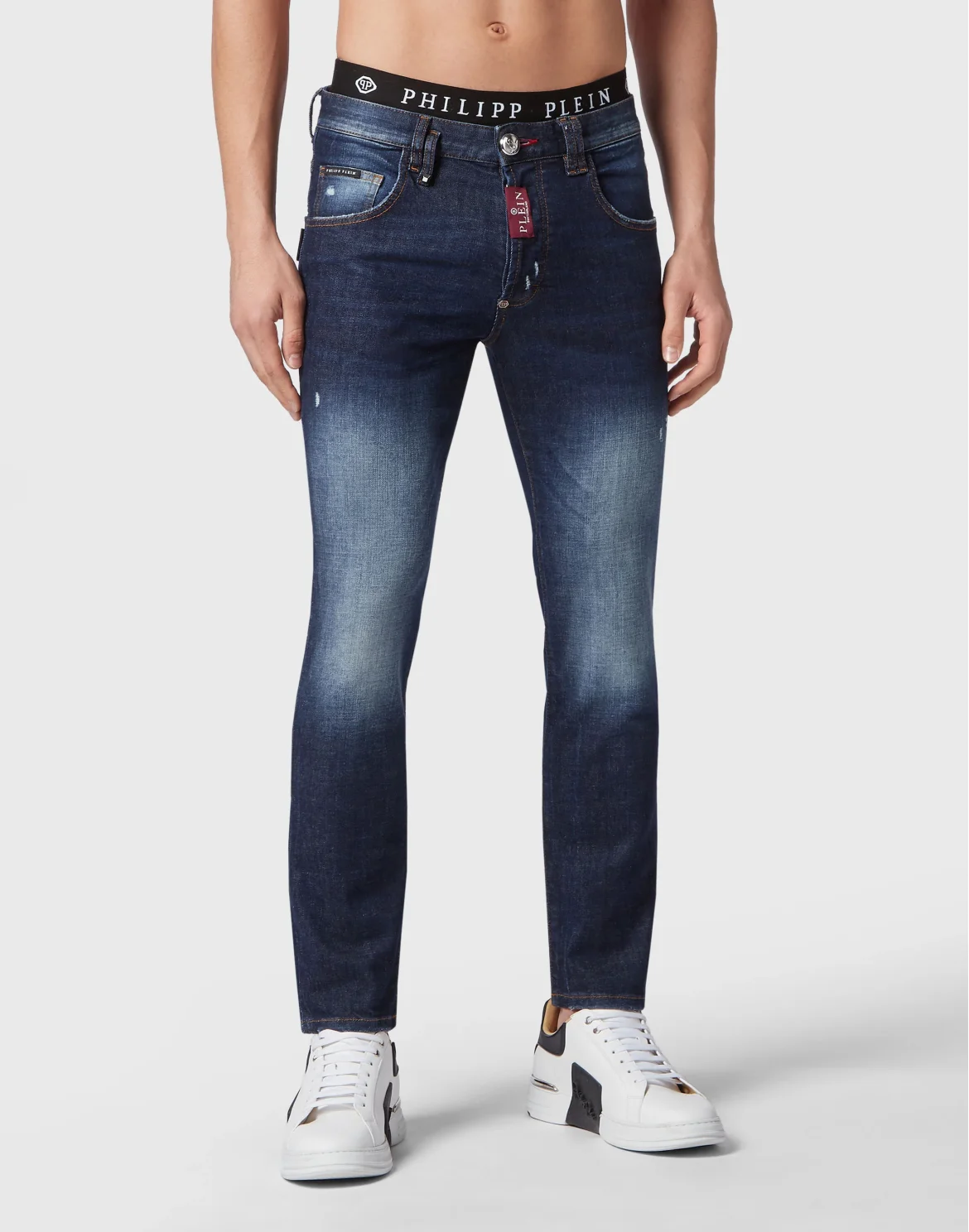 Denim Trousers Skinny, цвет: Синий