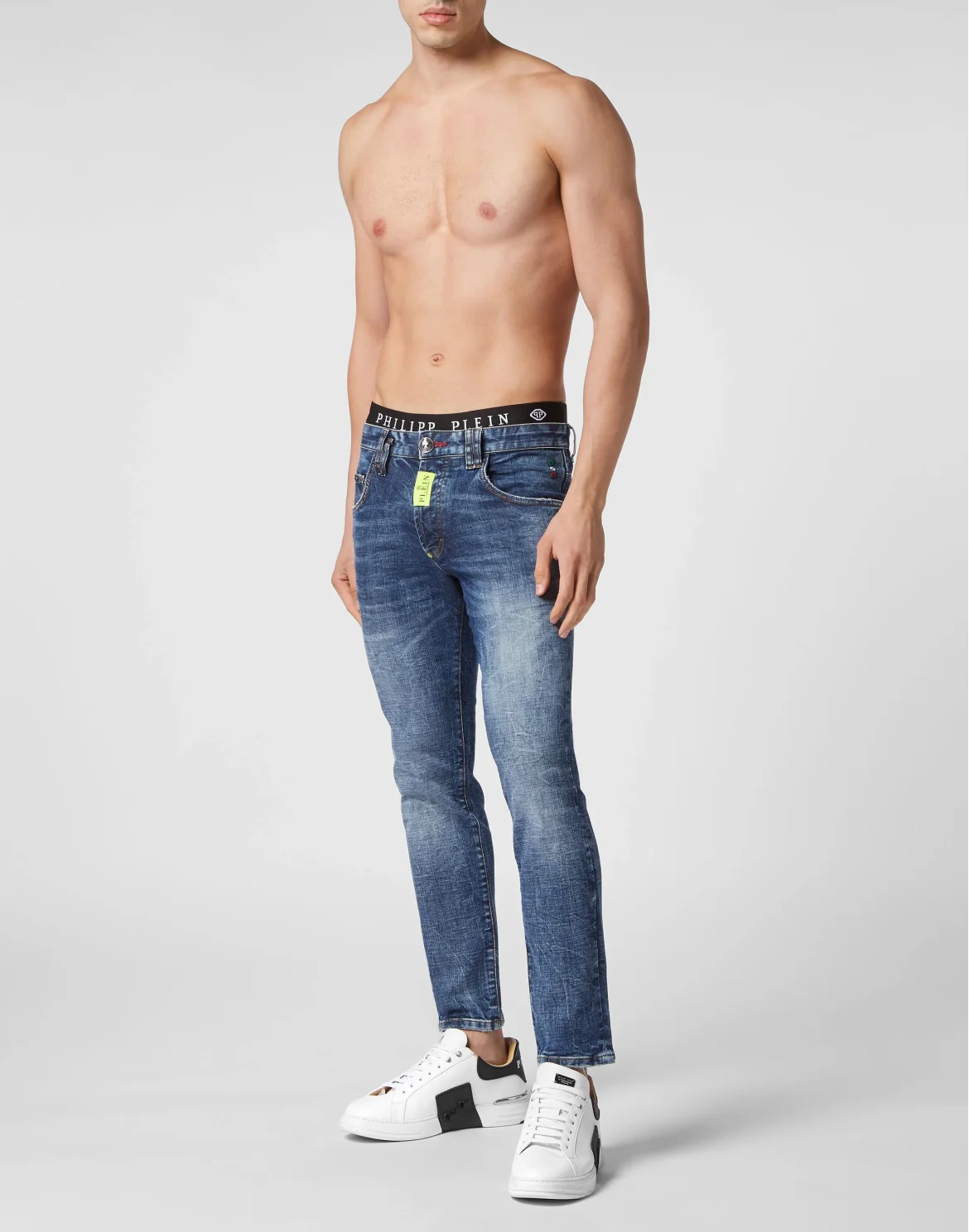 Denim Trousers Skinny, цвет: Синий