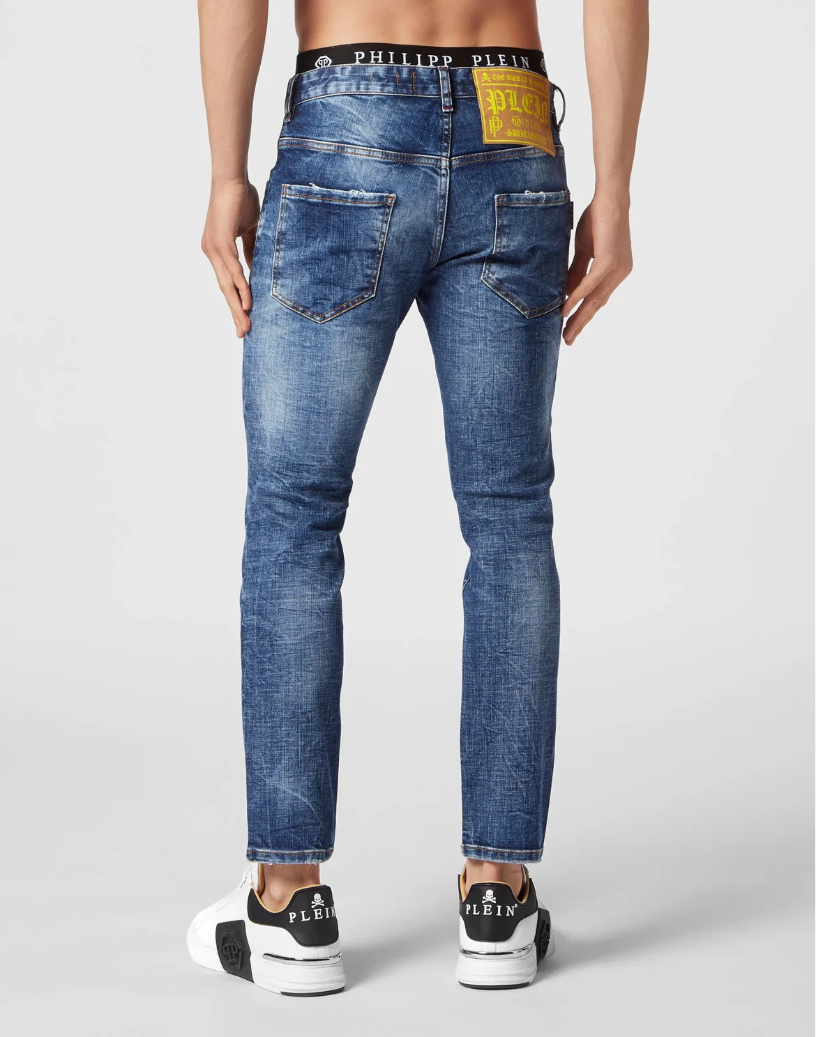 Denim Trousers Skinny, цвет: Синий