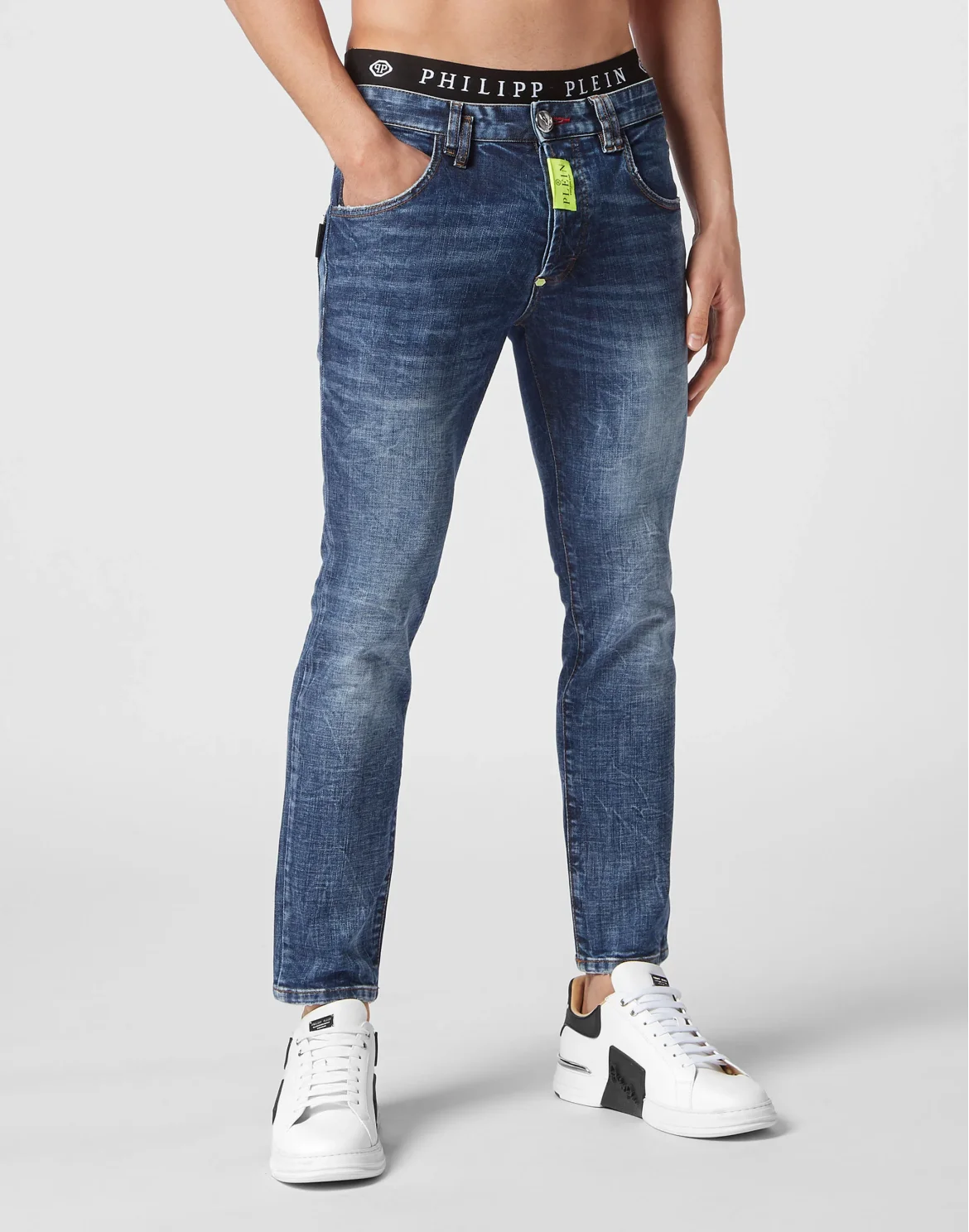 Denim Trousers Skinny, цвет: Синий